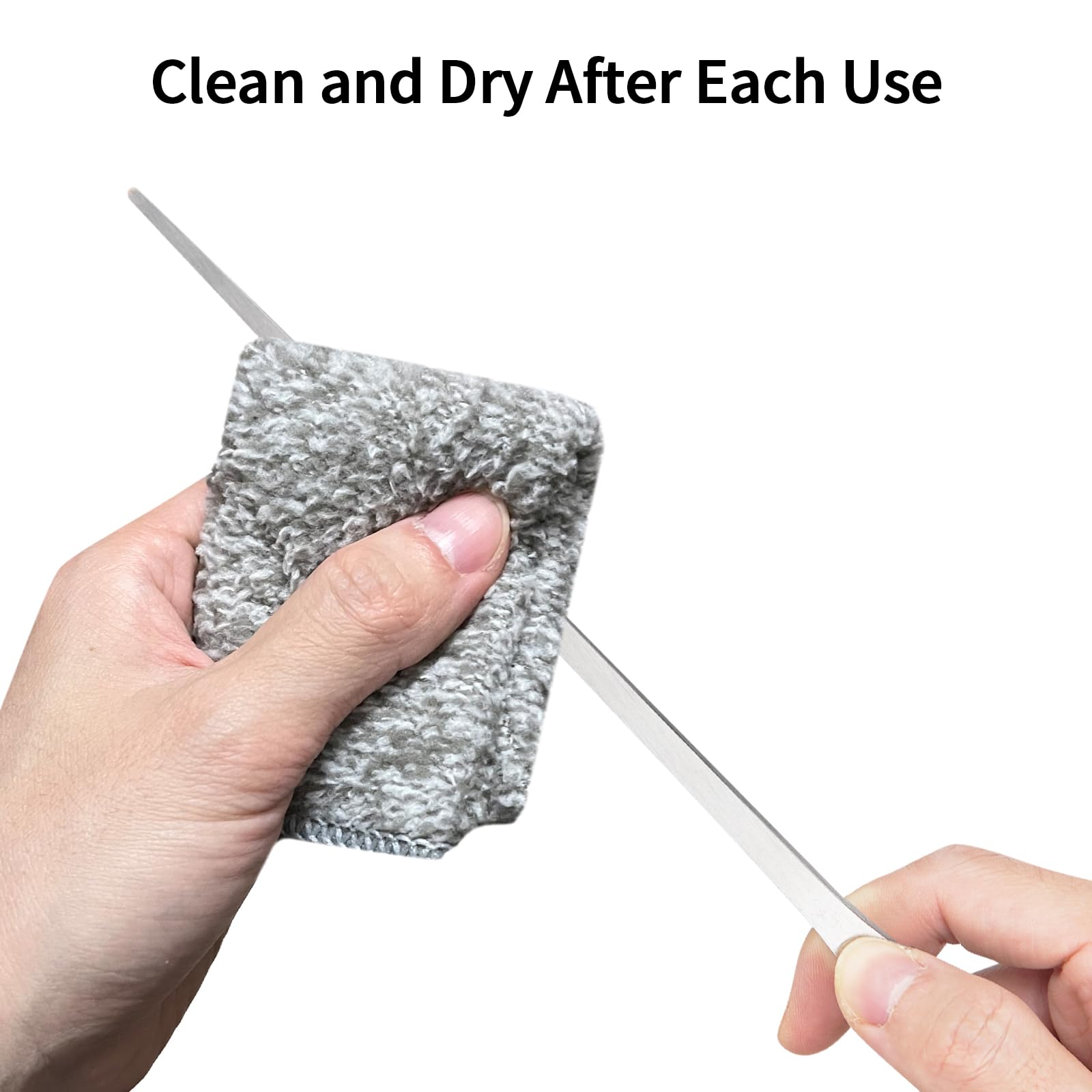 2PCS Long Aquarium Tweezers - 10.6" Straight and Curved Tweezers, Stainless Steel Reptile Feeding tongs