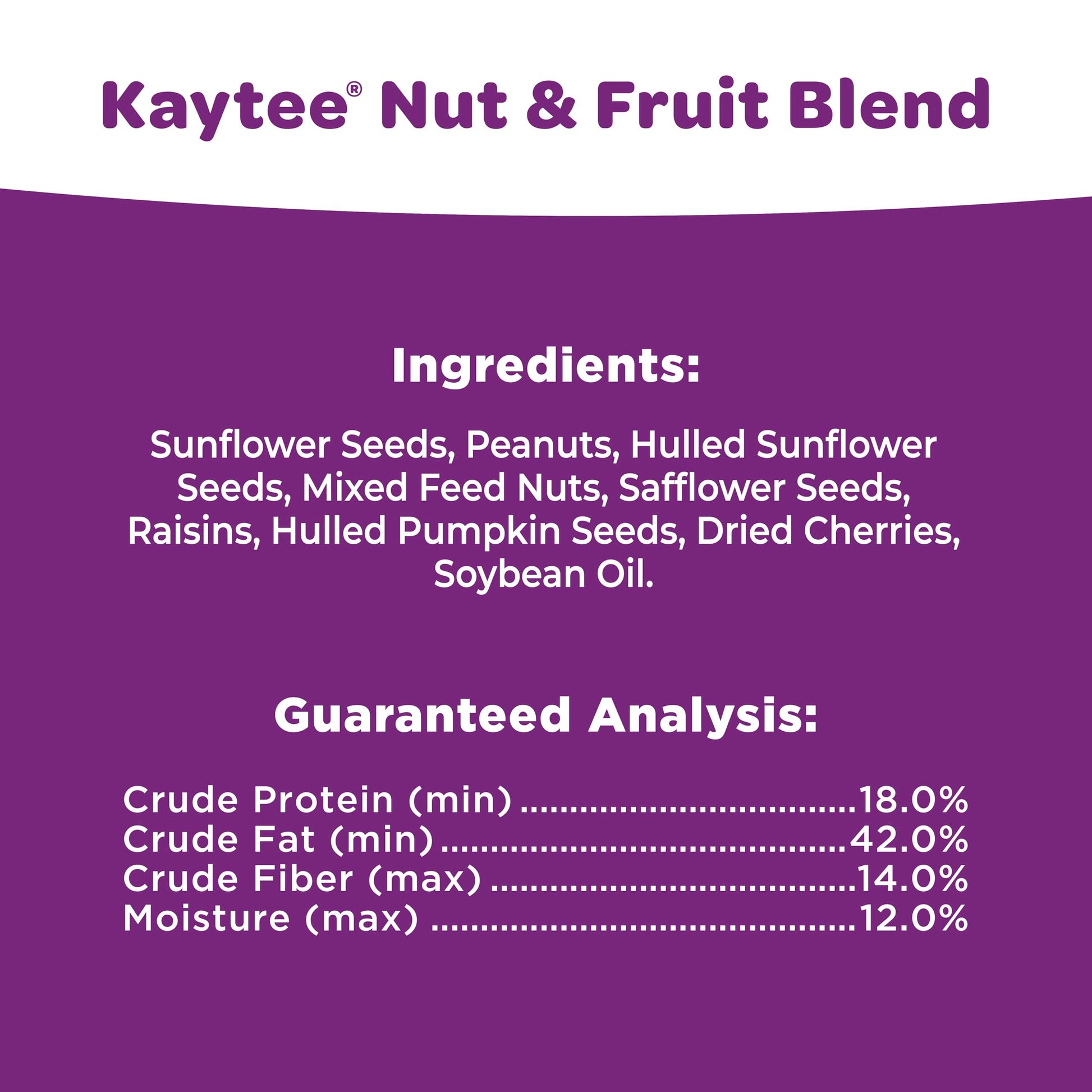 Nut & Fruit Wild Bird Seed 5 lb