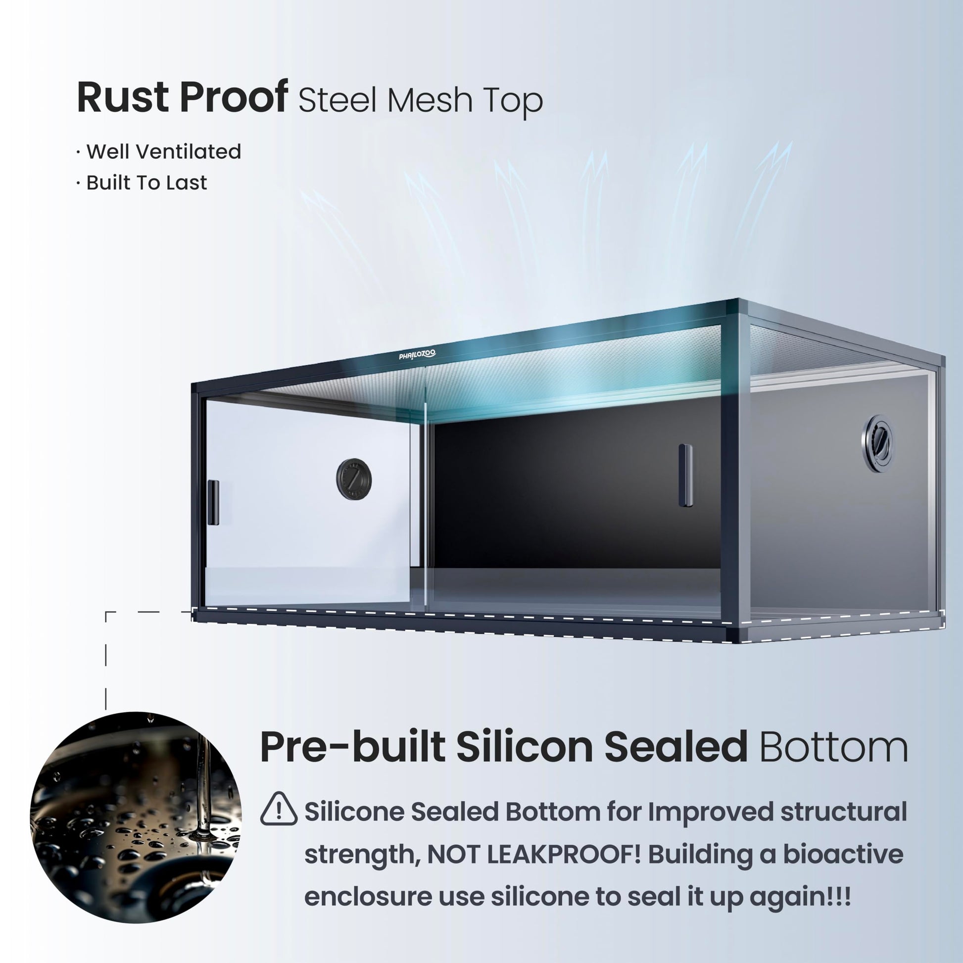 85 Gallon Reptile Tank
