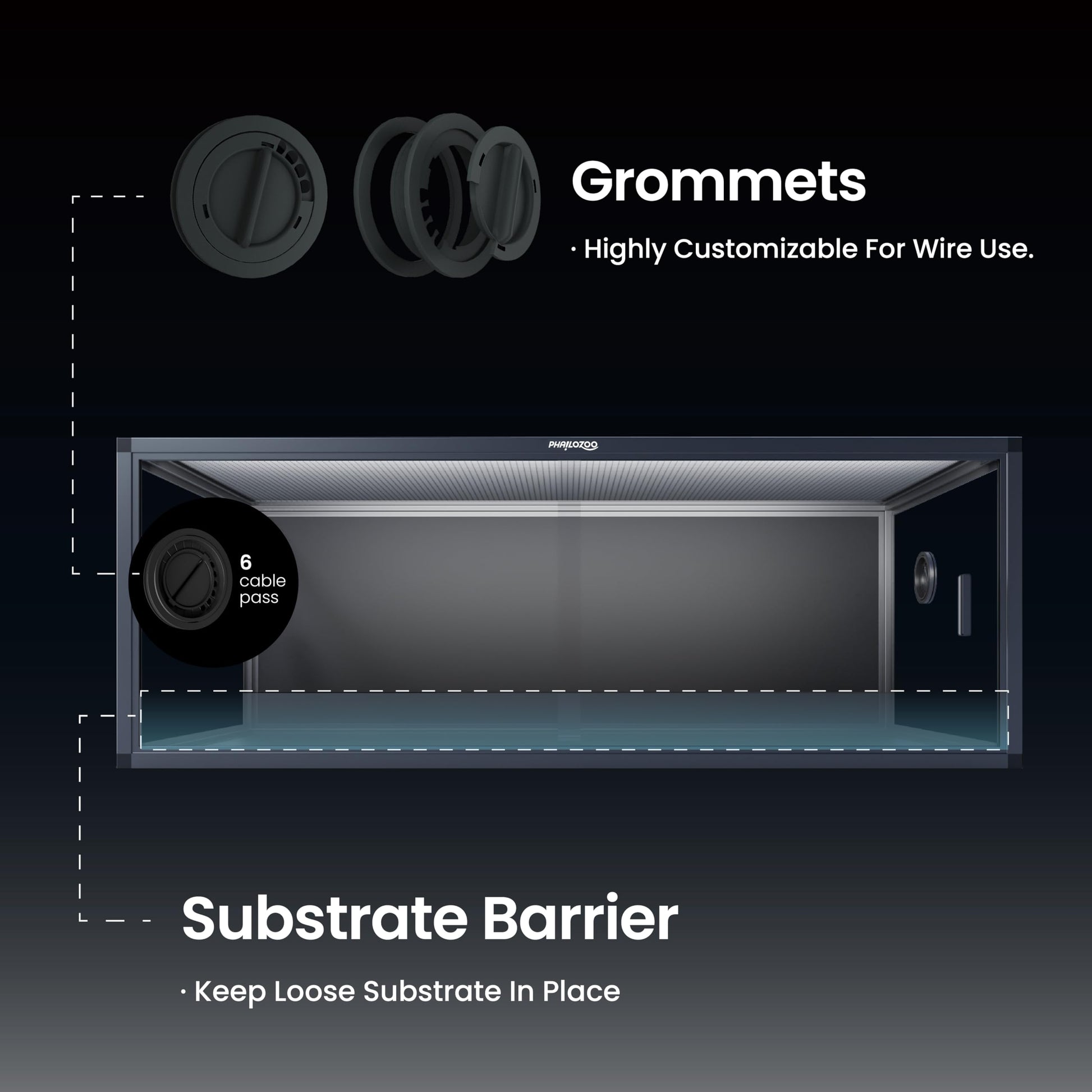 85 Gallon Reptile Tank