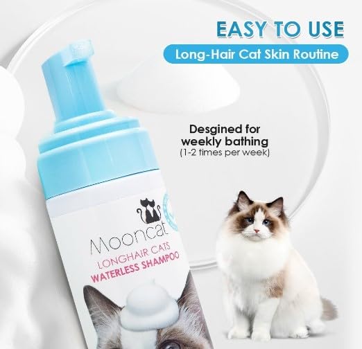 Waterless Cat Shampoo for Longhair Cats