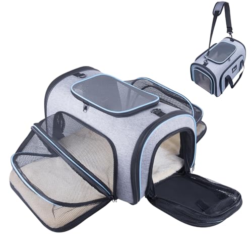 4 Sides Expandable Pet Carrier, Airline Approved