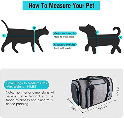 4 Sides Expandable Pet Carrier, Airline Approved