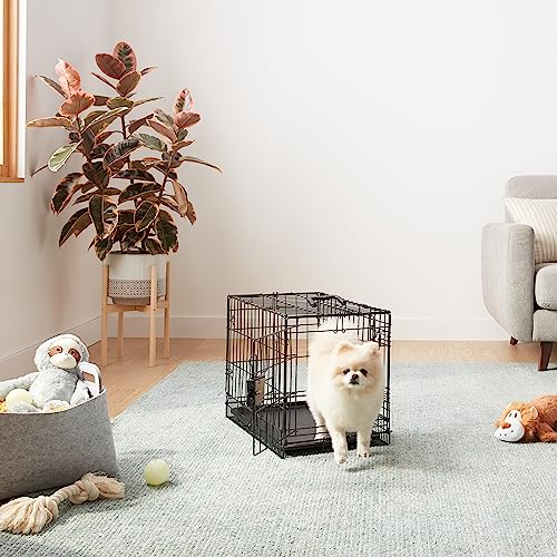 Metal Wire Dog Crate with Tray