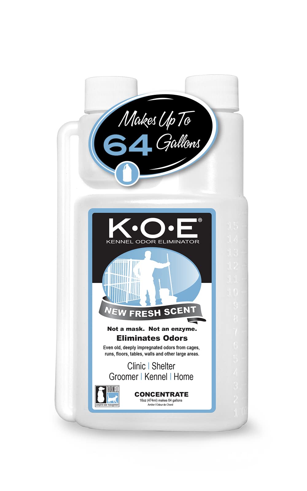 Odorcide Kennel Odor Eliminator Concentrate – For Cages