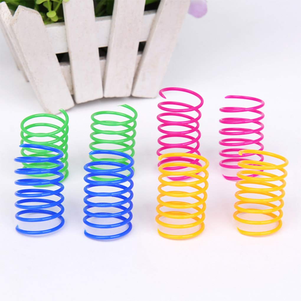 Cat Spiral Spring, 12 Pc Cat Creative Toy