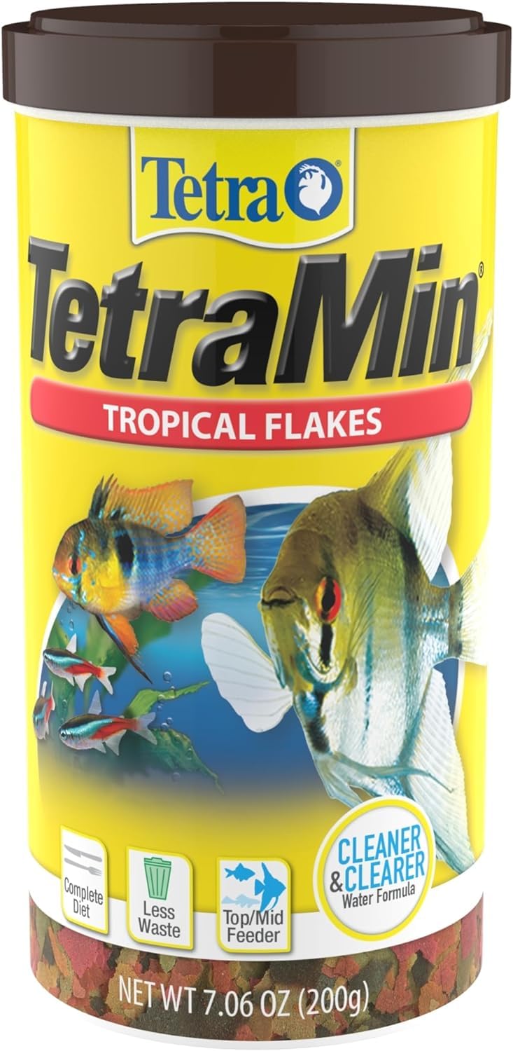 Nutritionally Balanced Tropical Flake Food for Tropical Fish