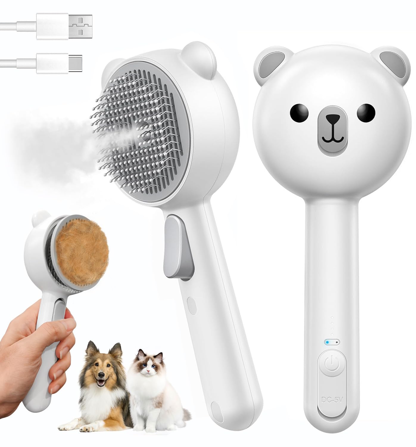 Cat Steam Brush