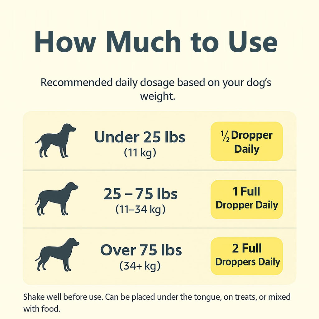 Advanced Vision Formula for Dogs – Liquid Eye & Vision Support Supplement –