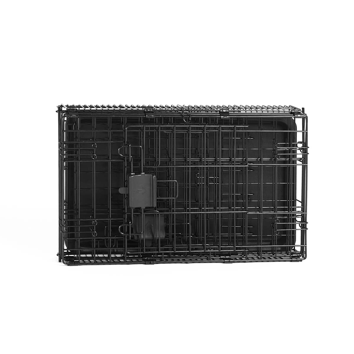 Metal Wire Dog Crate with Tray