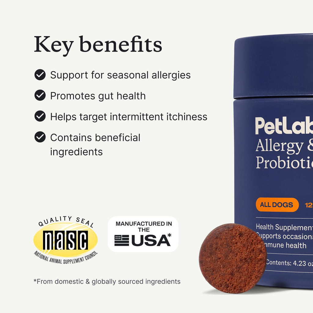 Allergy & Immune Probiotics for Dogs - 30 Soft Chews -