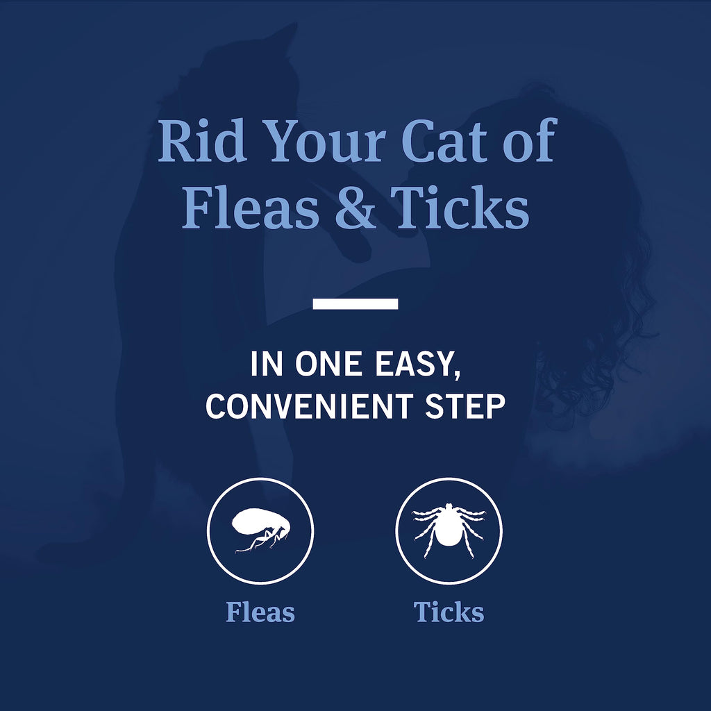 Flea and Tick Shampoo for Cats, Coconut Berry Scented