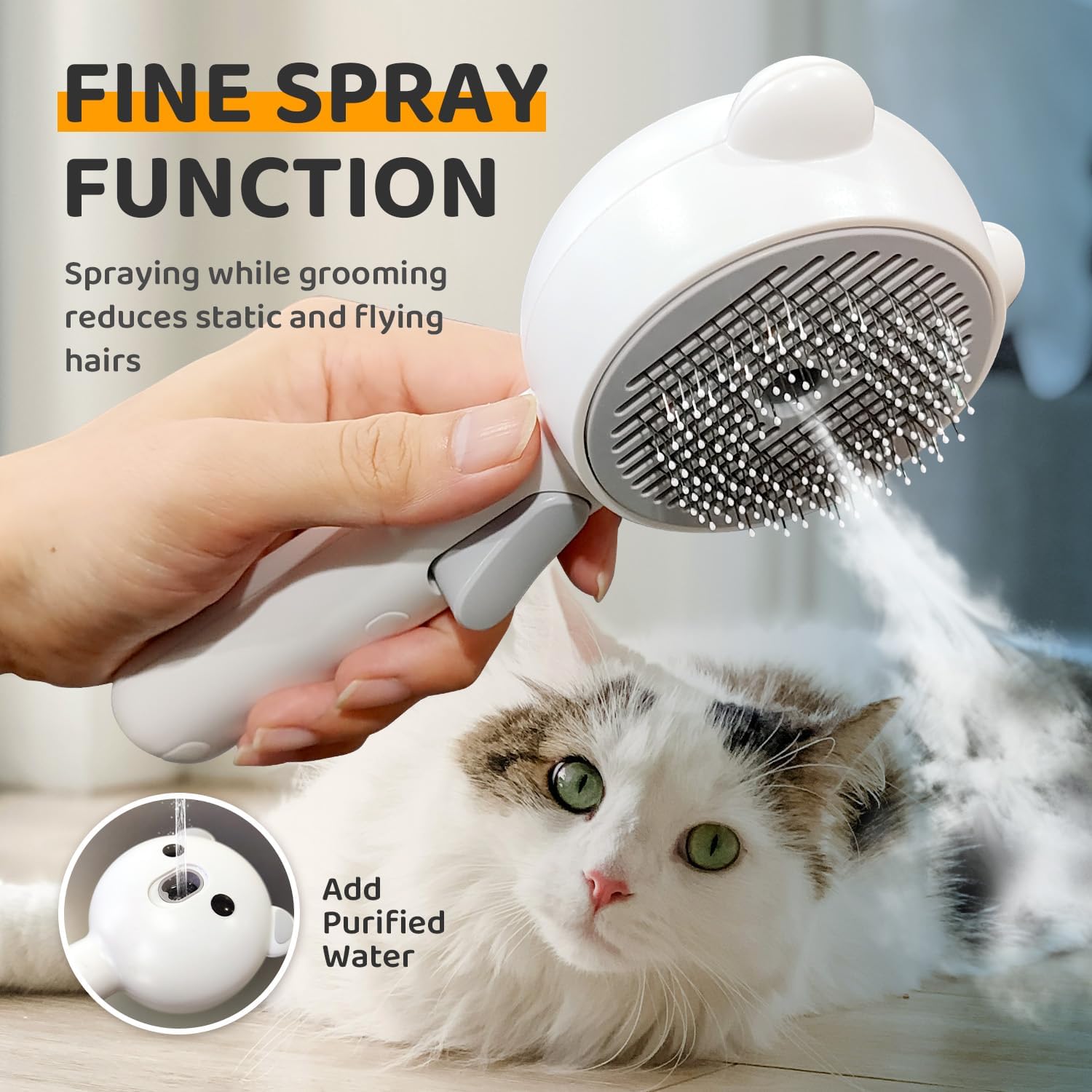Cat Steam Brush