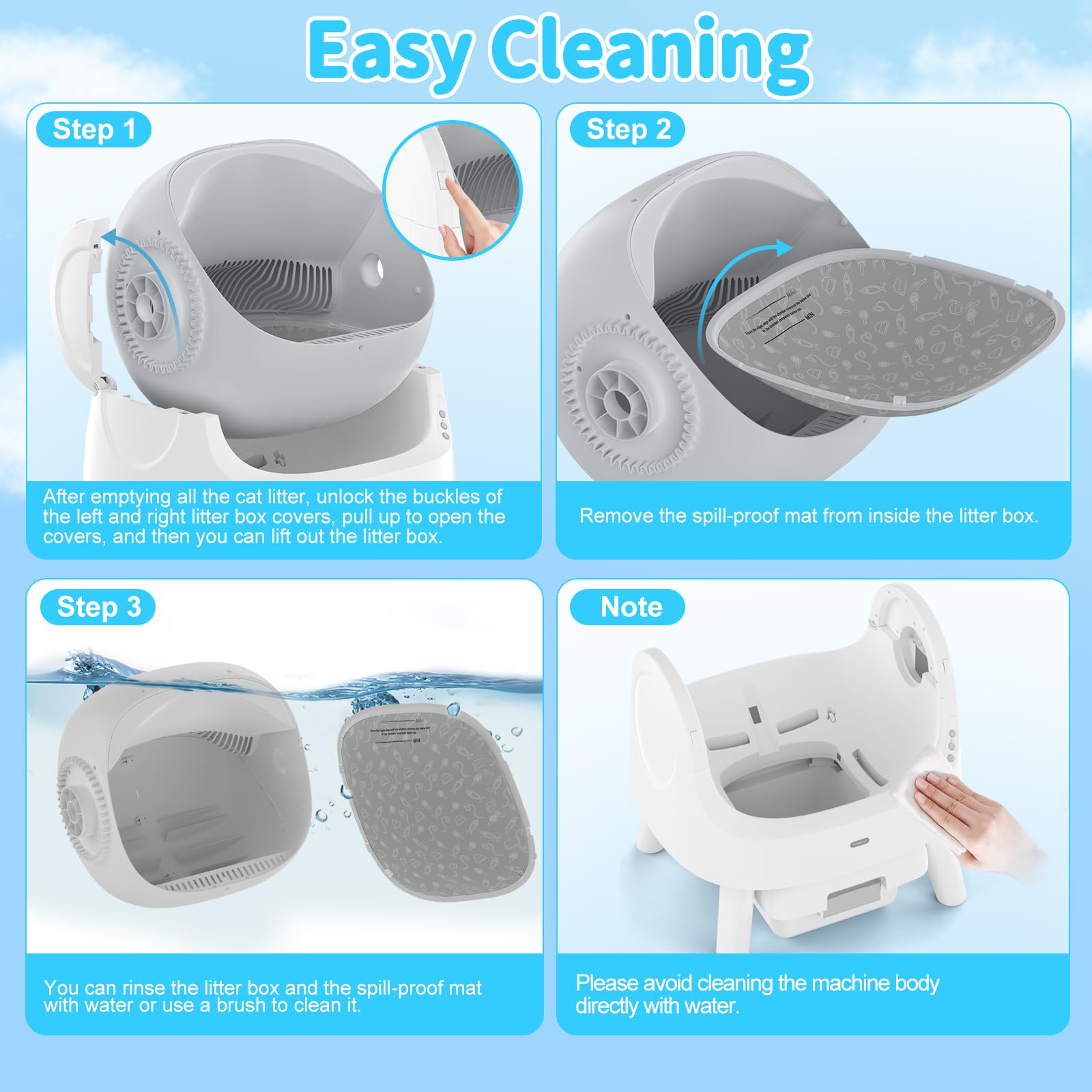 Self Cleaning Cat Litter Box