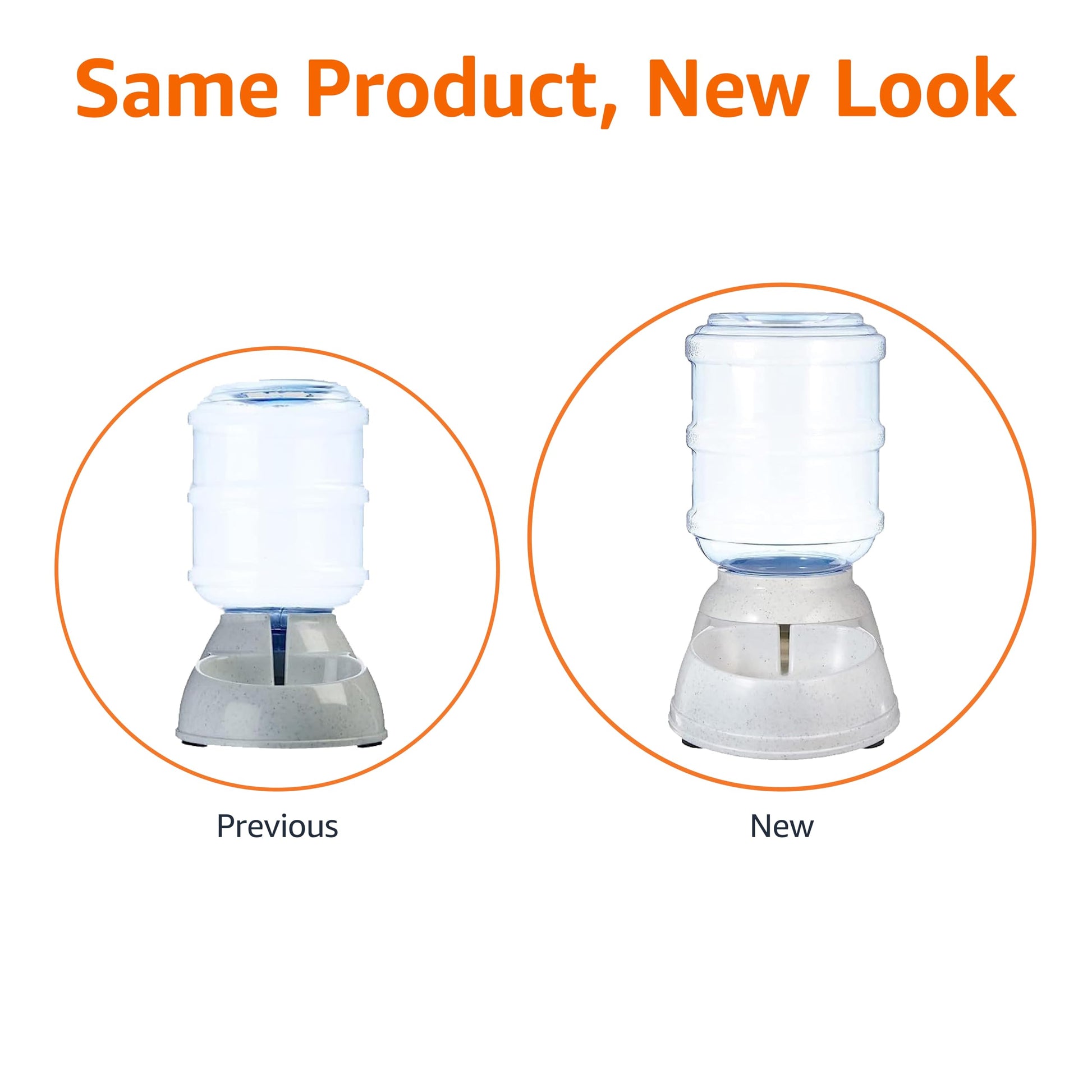 Gravity Pet Water Dispenser for Cat, Dog, 1 gallon