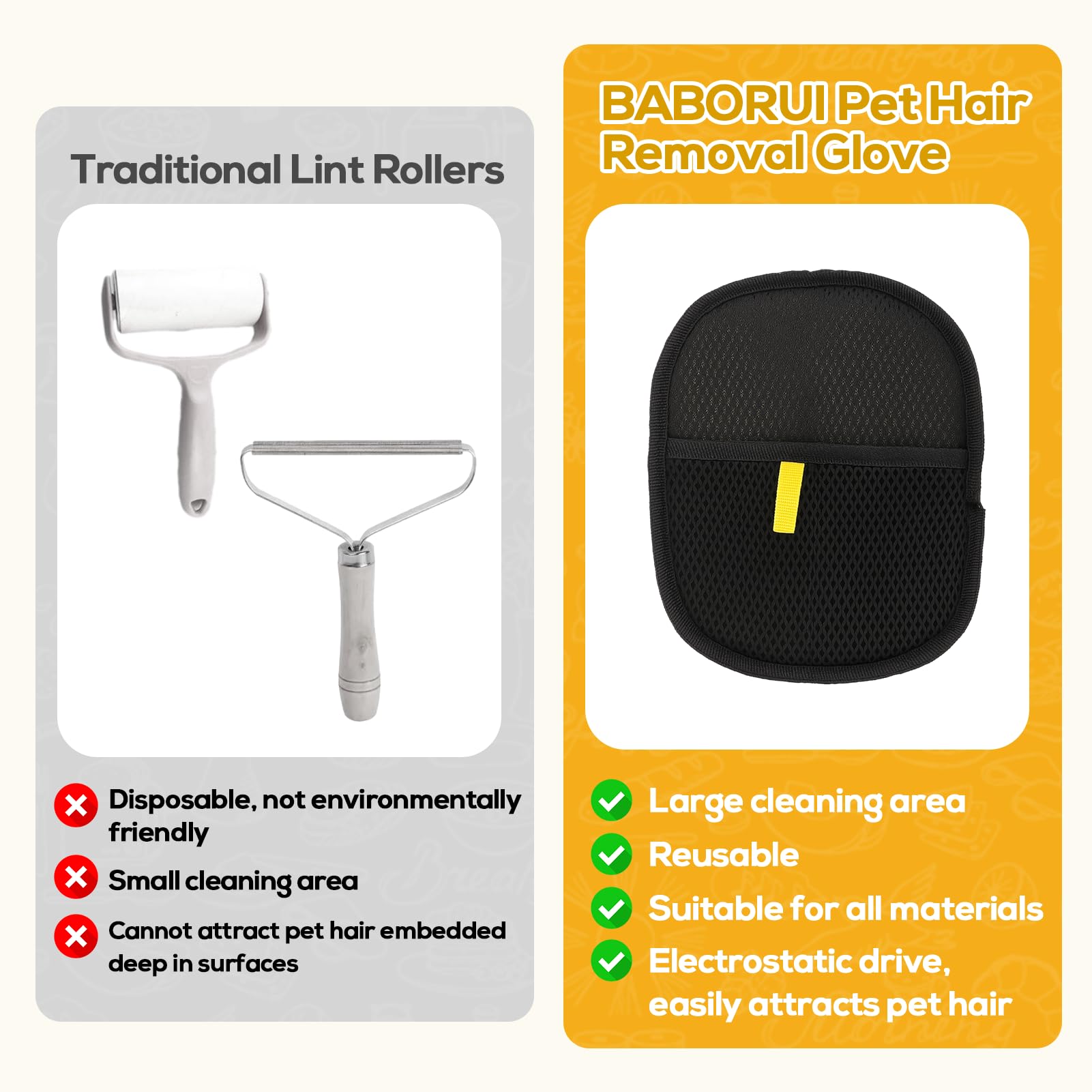 Pet Hair Removal Glove