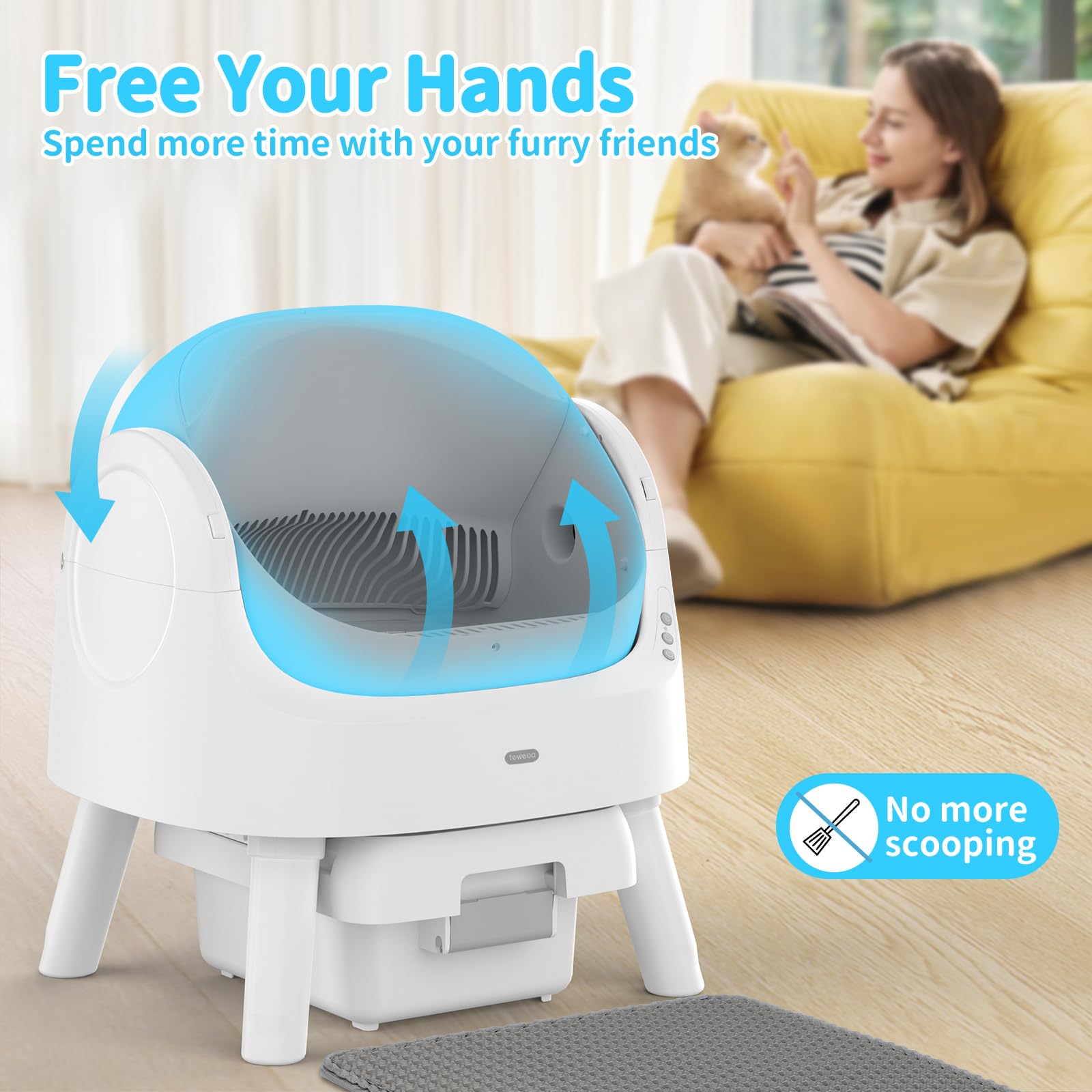 Self Cleaning Cat Litter Box