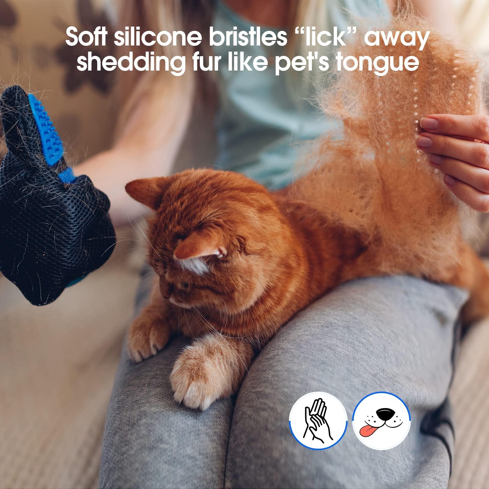 Pet Hair Remover Gloves