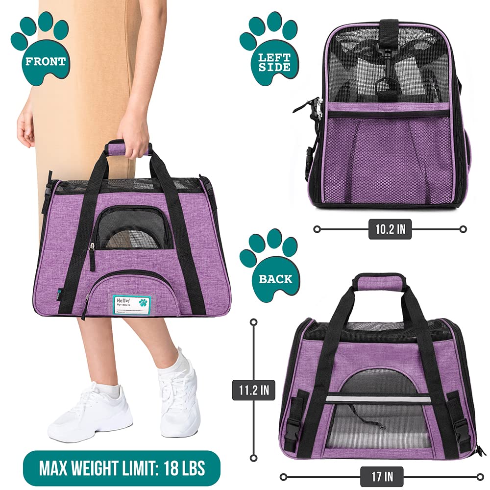 PetAmi Airline Approved Pet Carrier for Small Pets