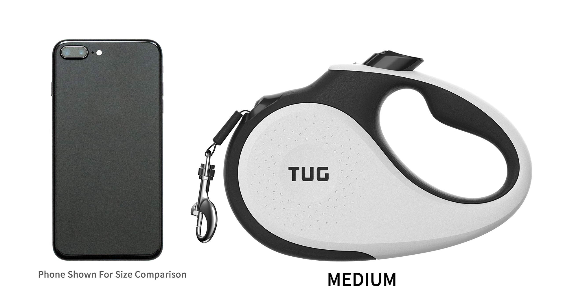 Tangle-Free Retractable Dog Leash | 16 ft Strong