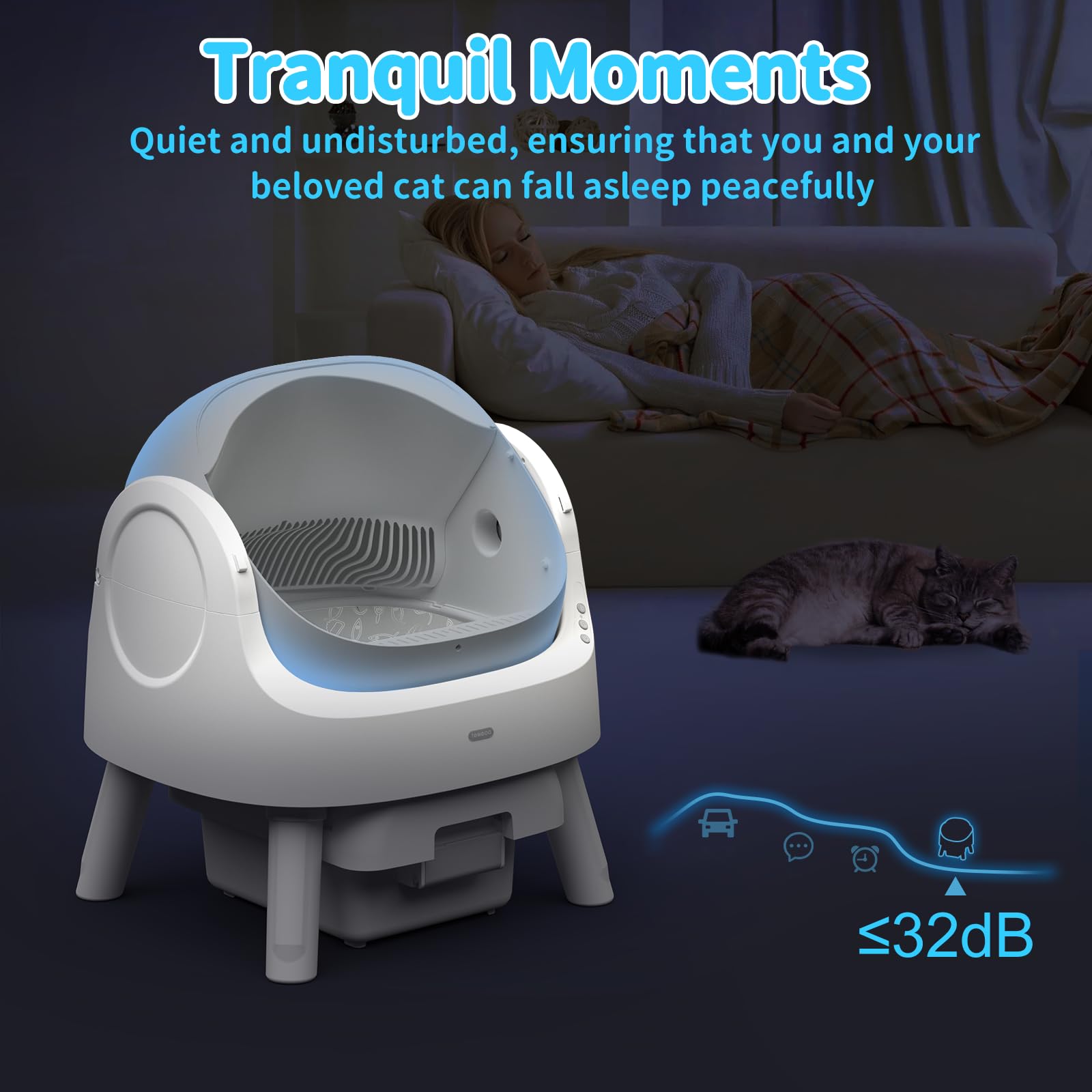 Self Cleaning Cat Litter Box