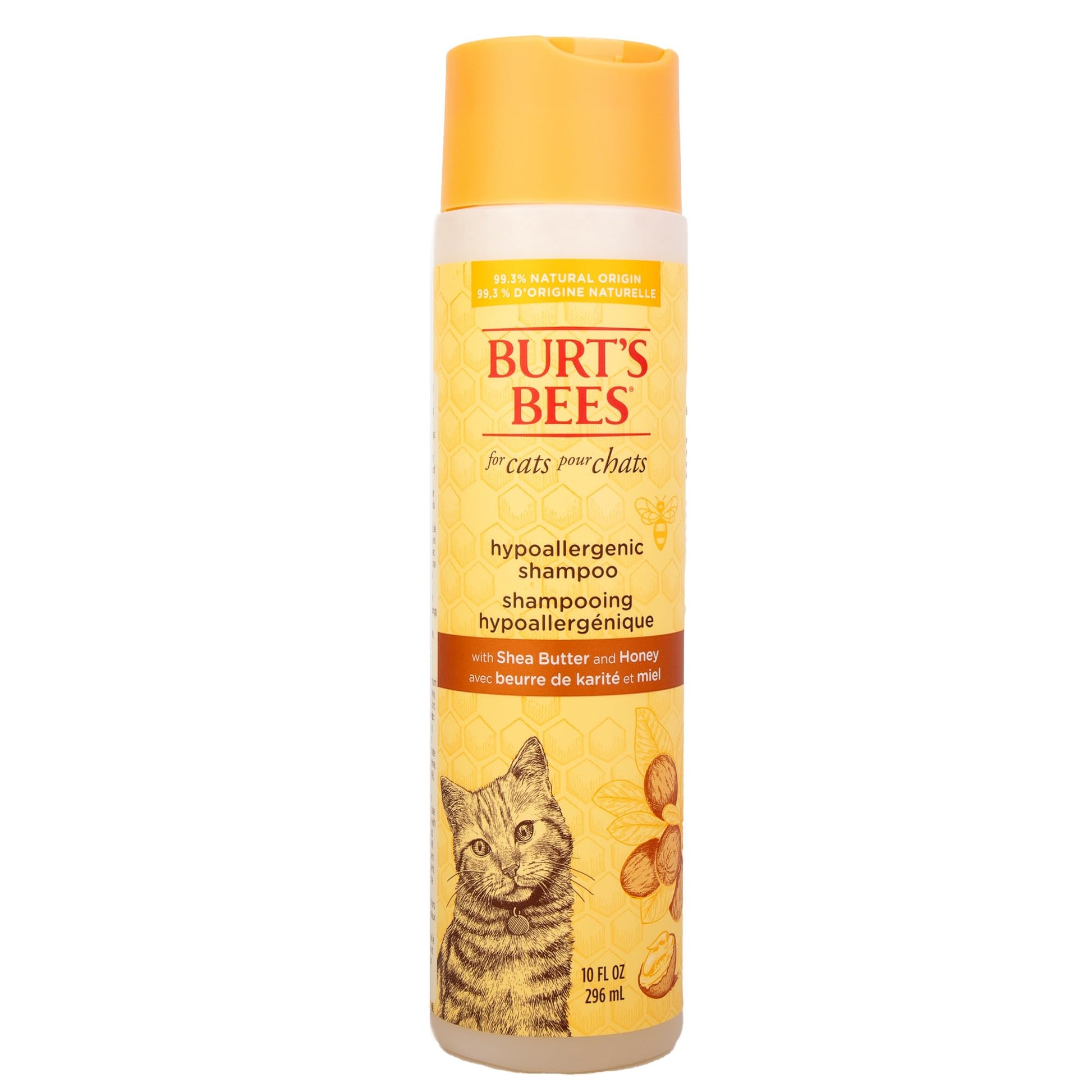 Burt's Bees for Pets Hypoallergenic Cat Shampoo with Shea Butter and Honey