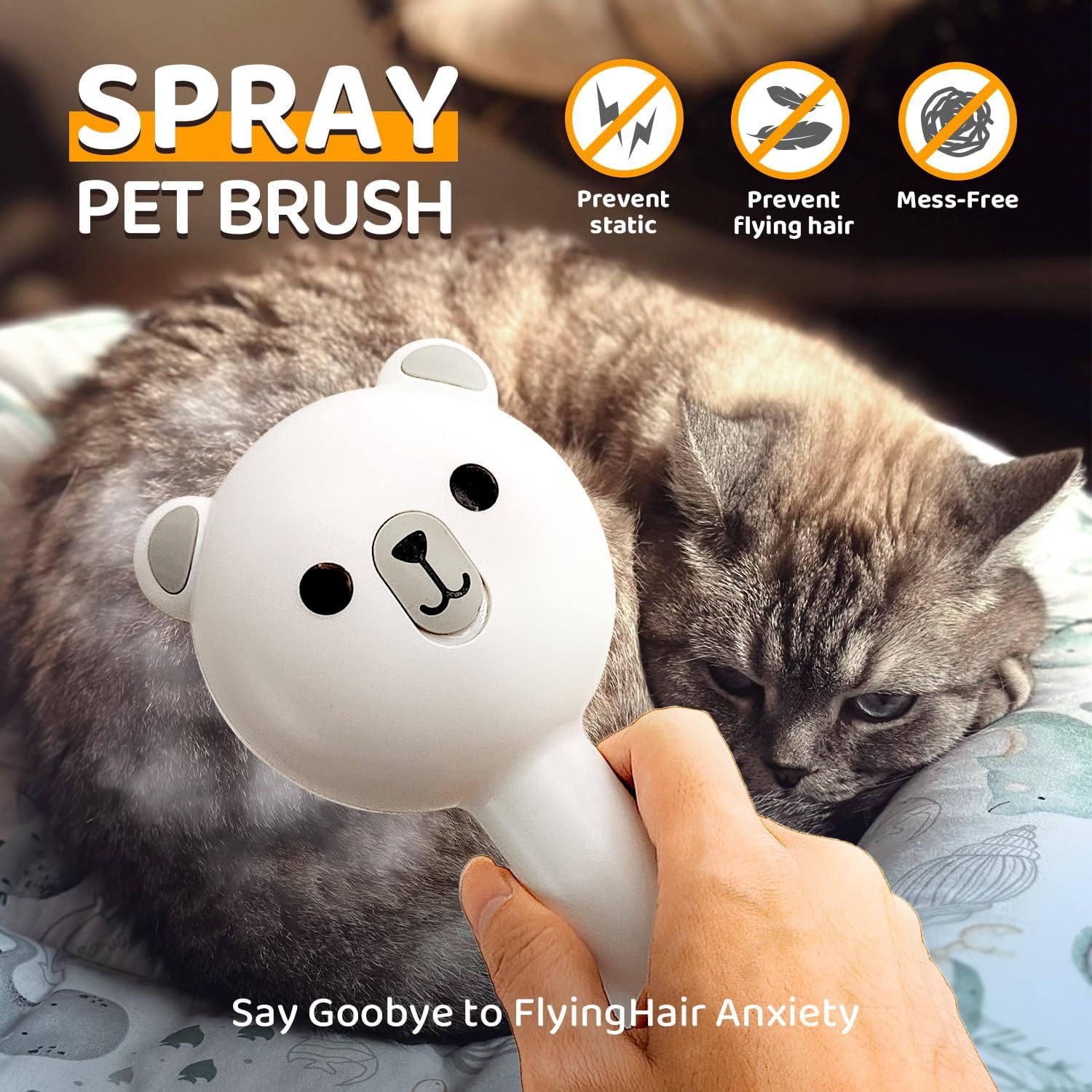 Cat Steam Brush
