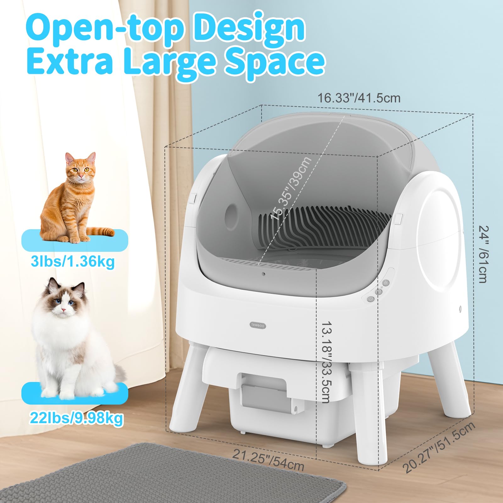 Self Cleaning Cat Litter Box