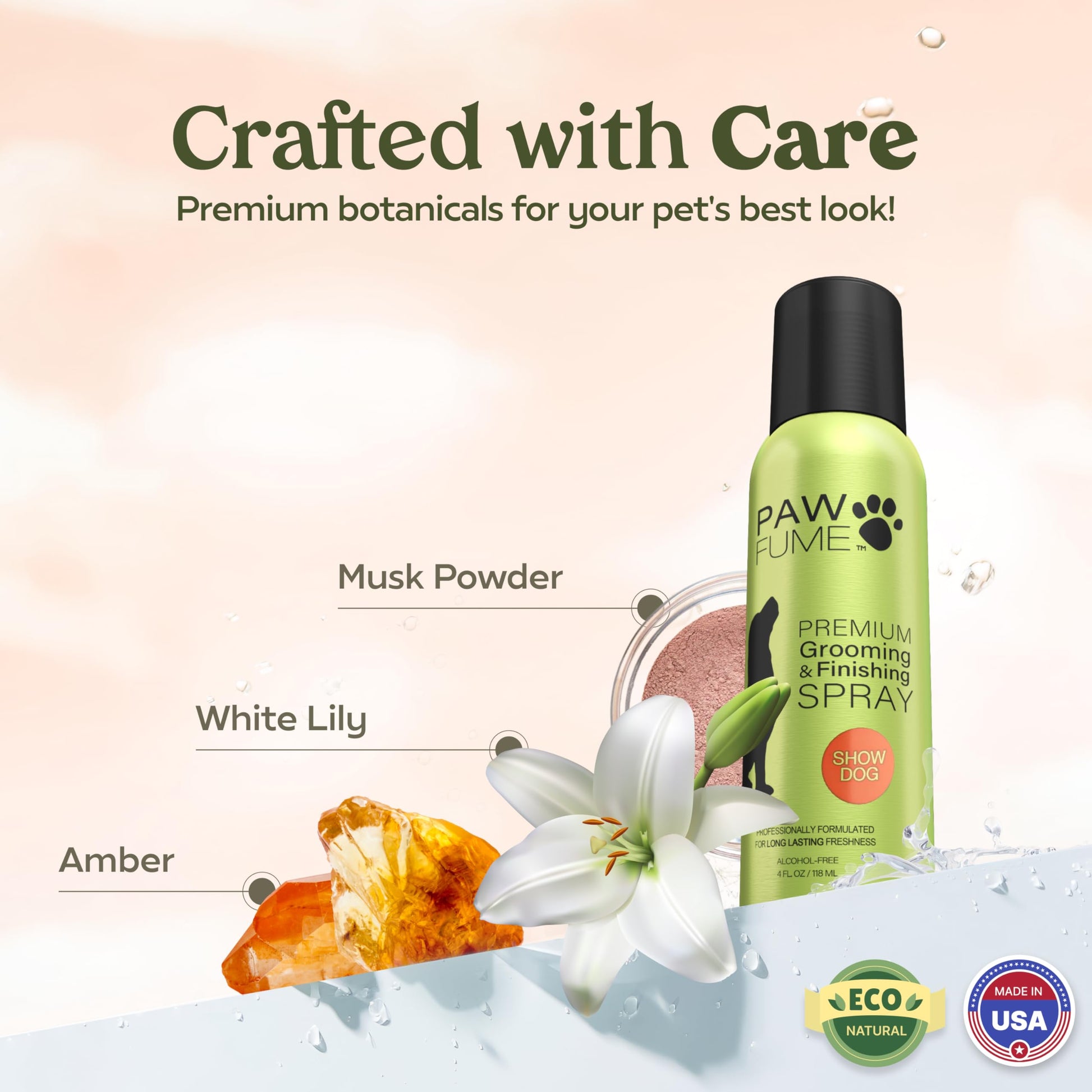 Dog Perfume Spray Long Lasting Scent for Grooming