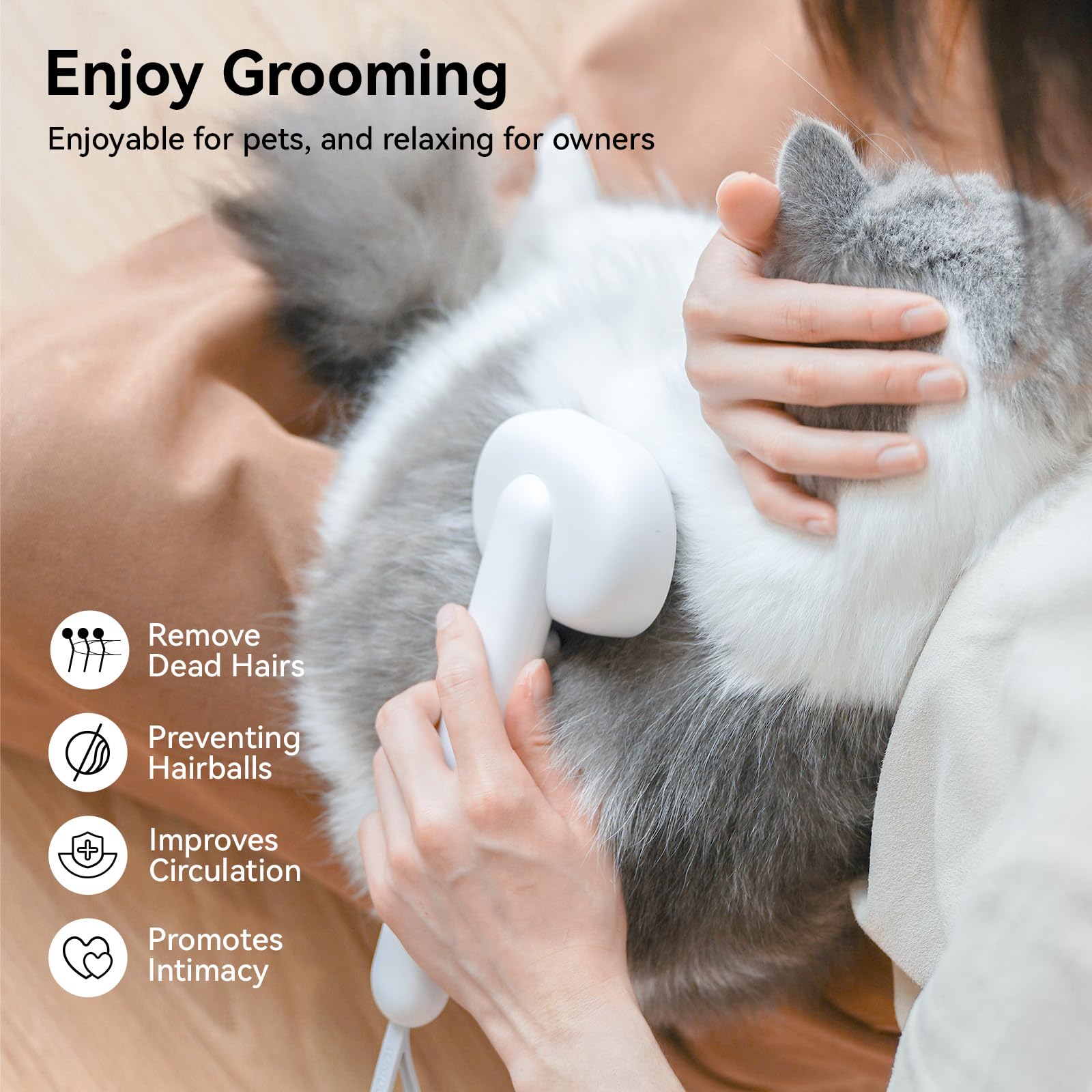 Cat Brush for Shedding