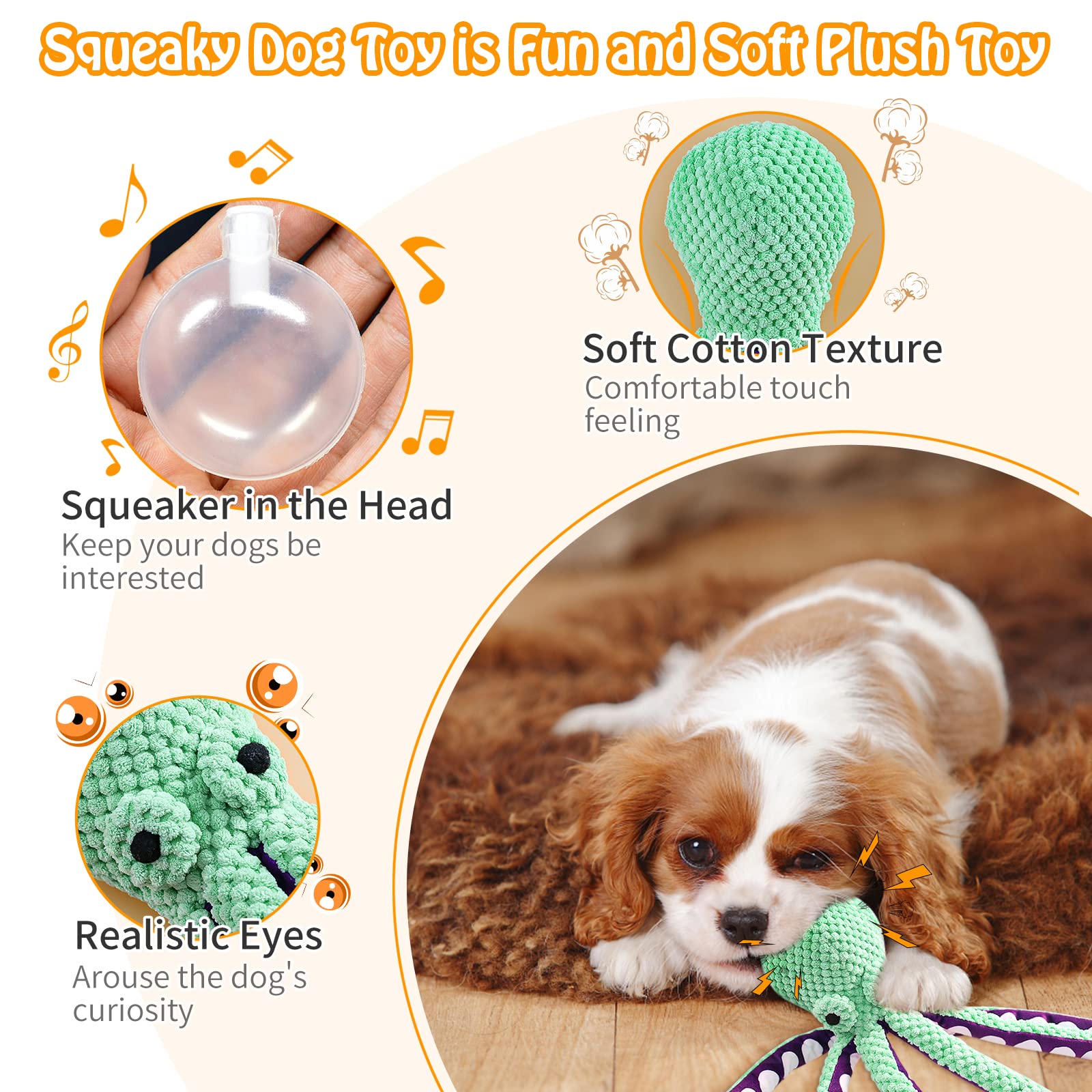 Large Squeaky Dog Toy
