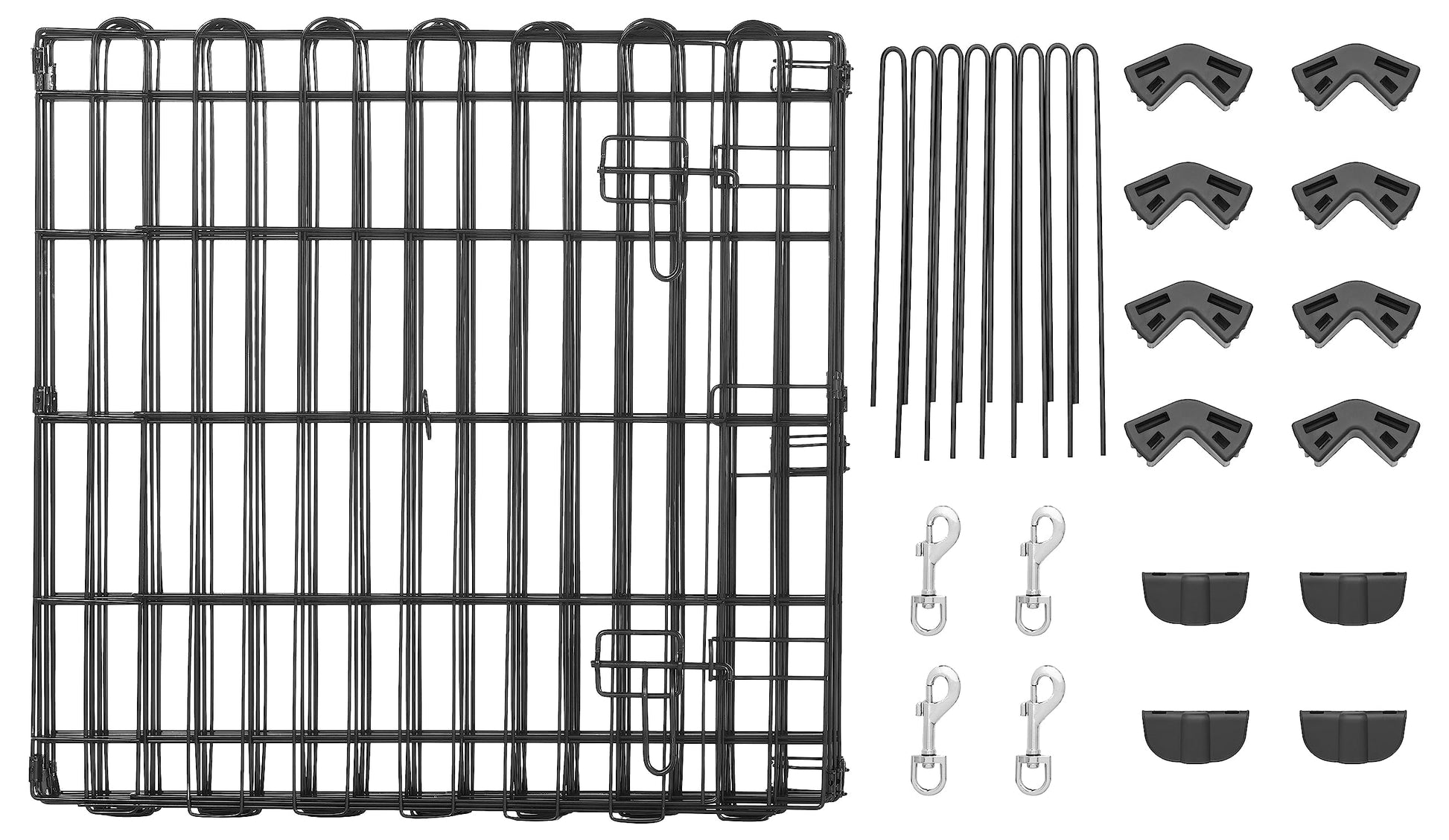 Foldable Octagonal Metal Exercise Puppy / Dog Playpen