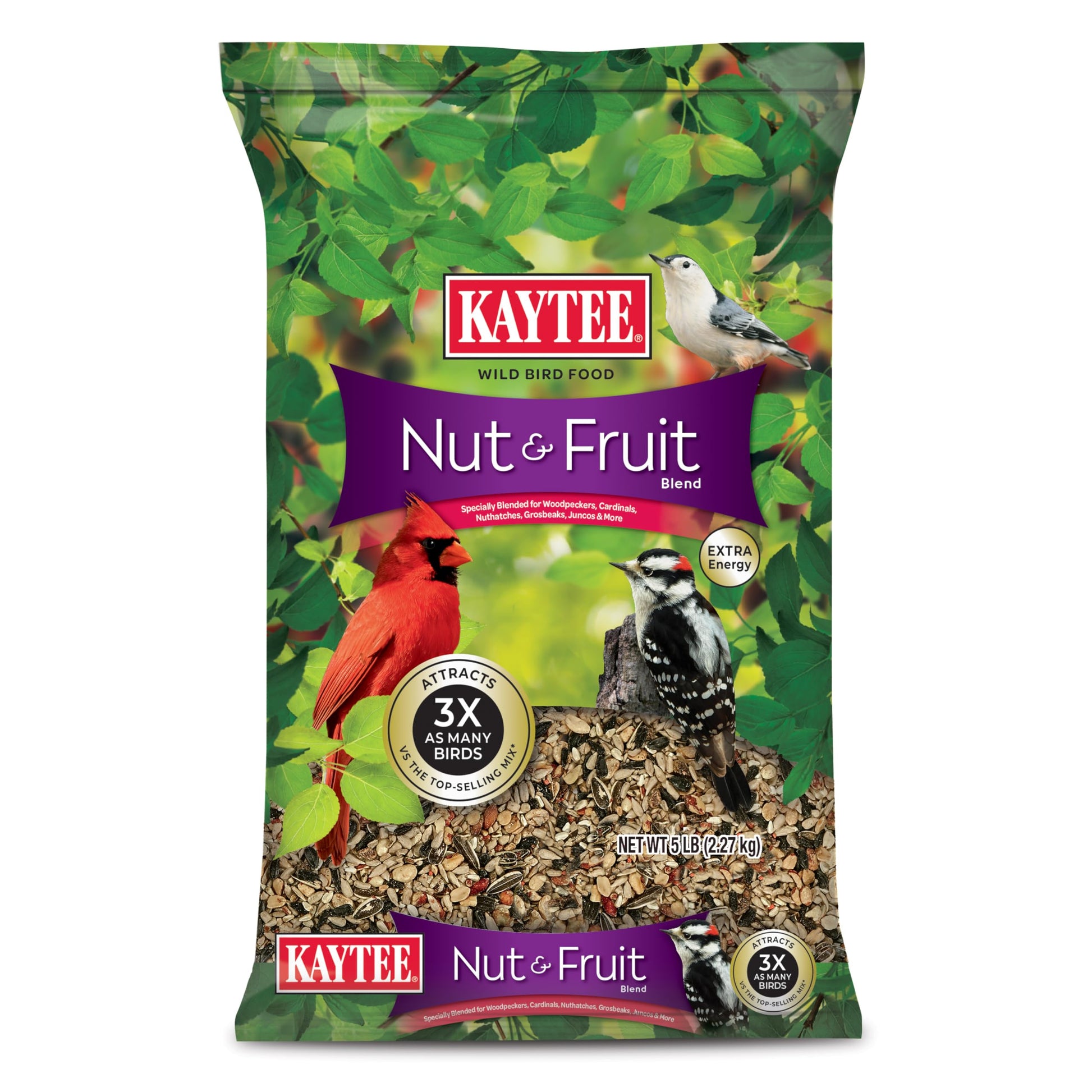 Nut & Fruit Wild Bird Seed 5 lb