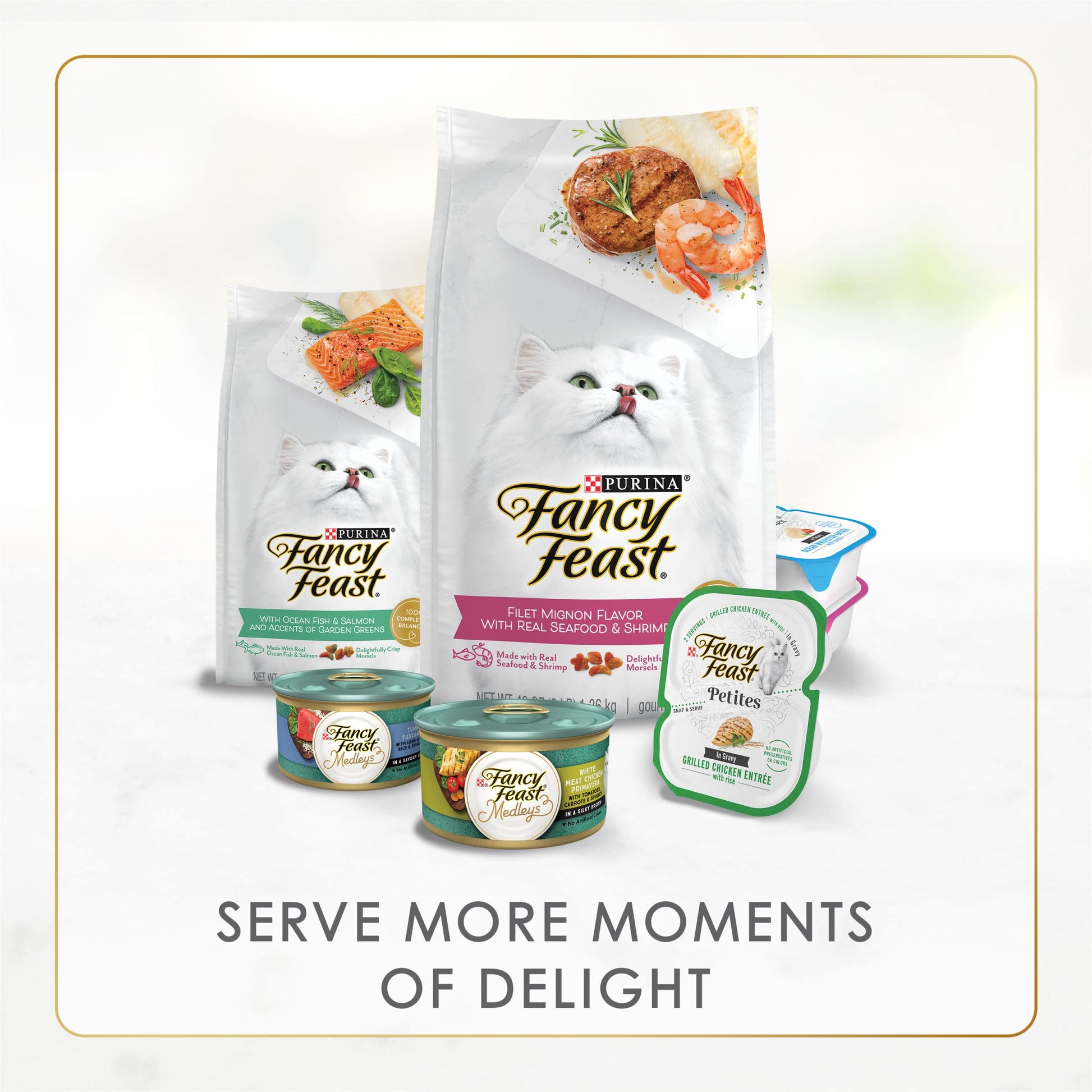 Purina Fancy Feast Grilled Wet Cat Food Seafood Collection