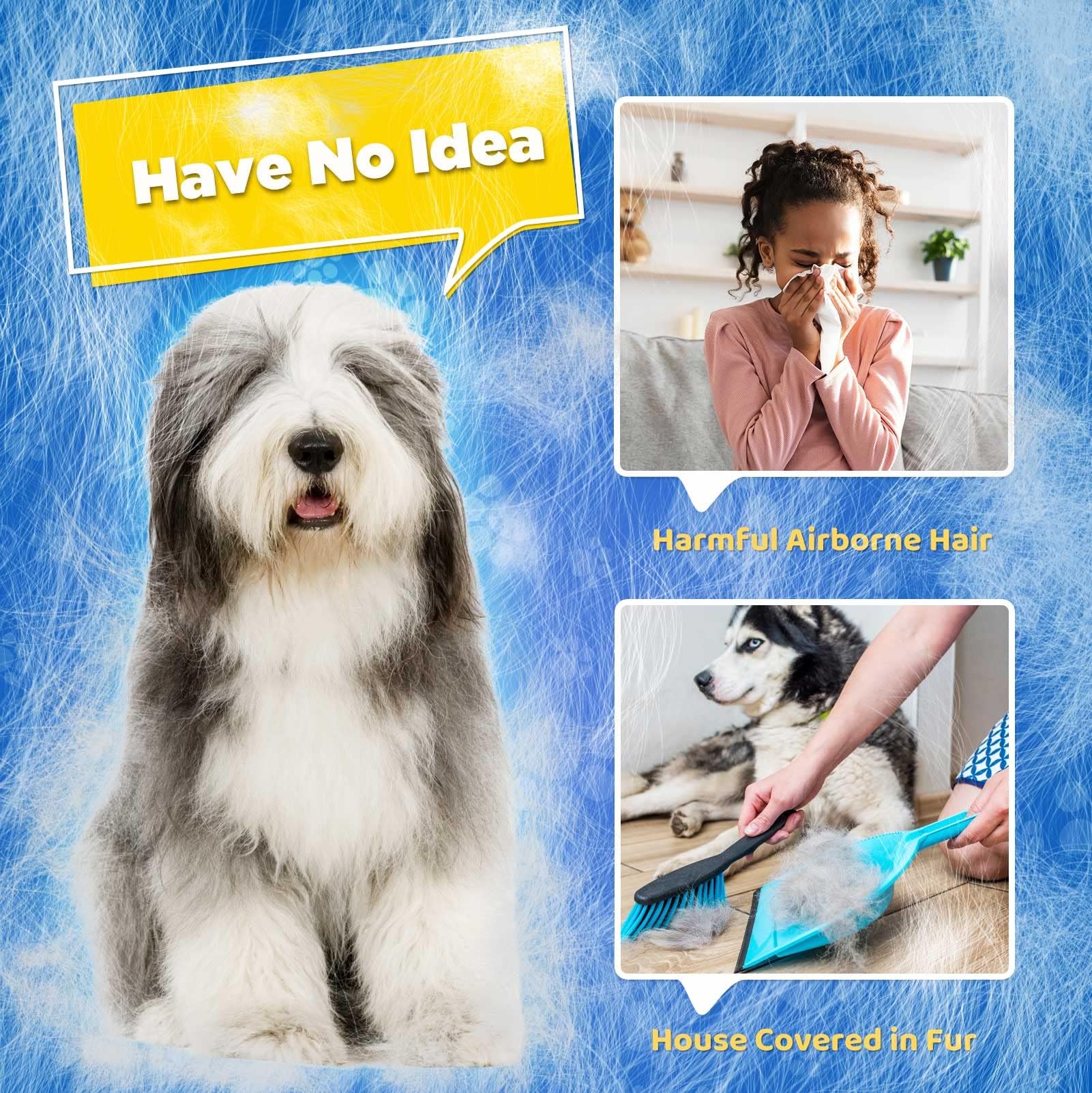 Pet Hair Remover Gloves