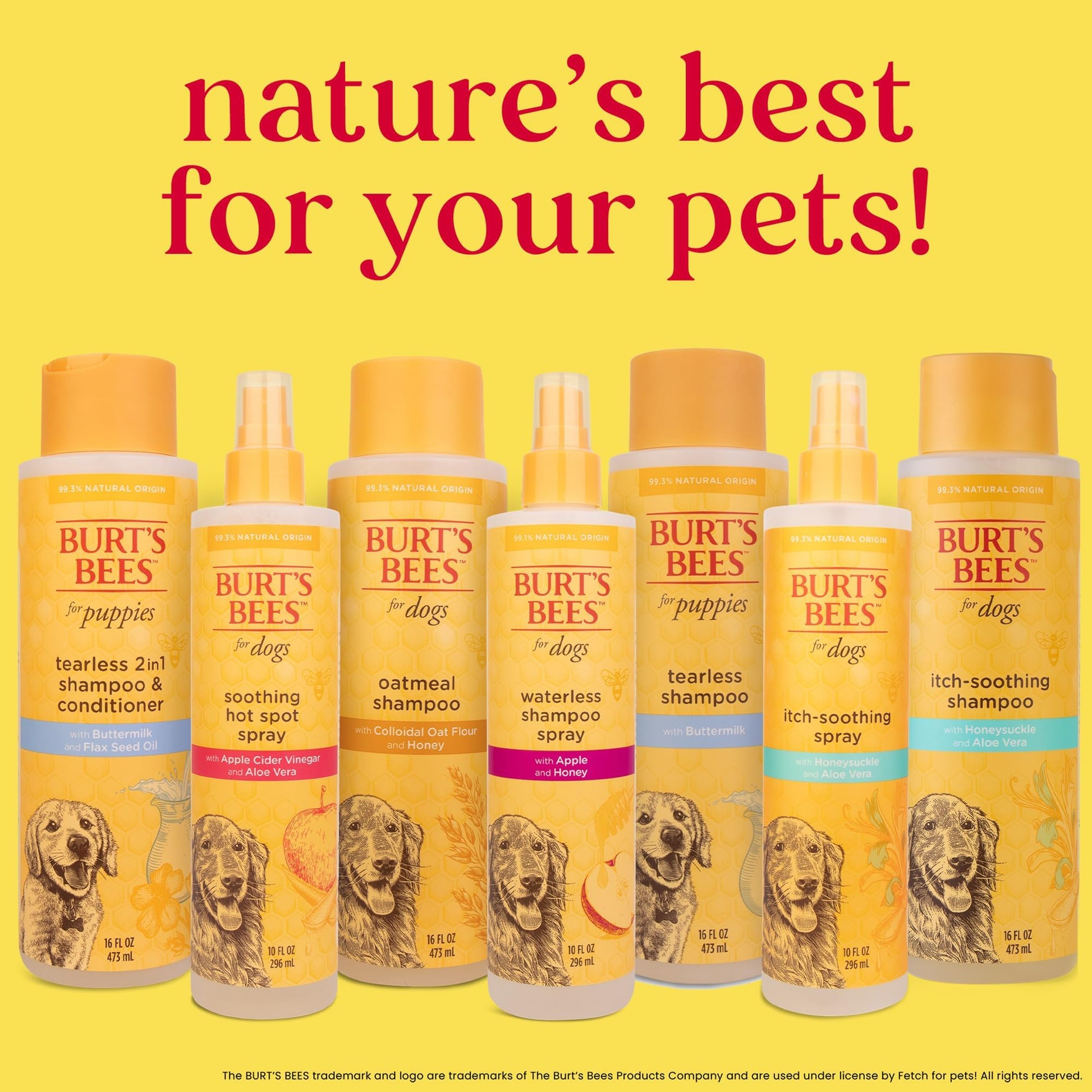 Burt's Bees for Pets Oatmeal Shampoo for Dogs