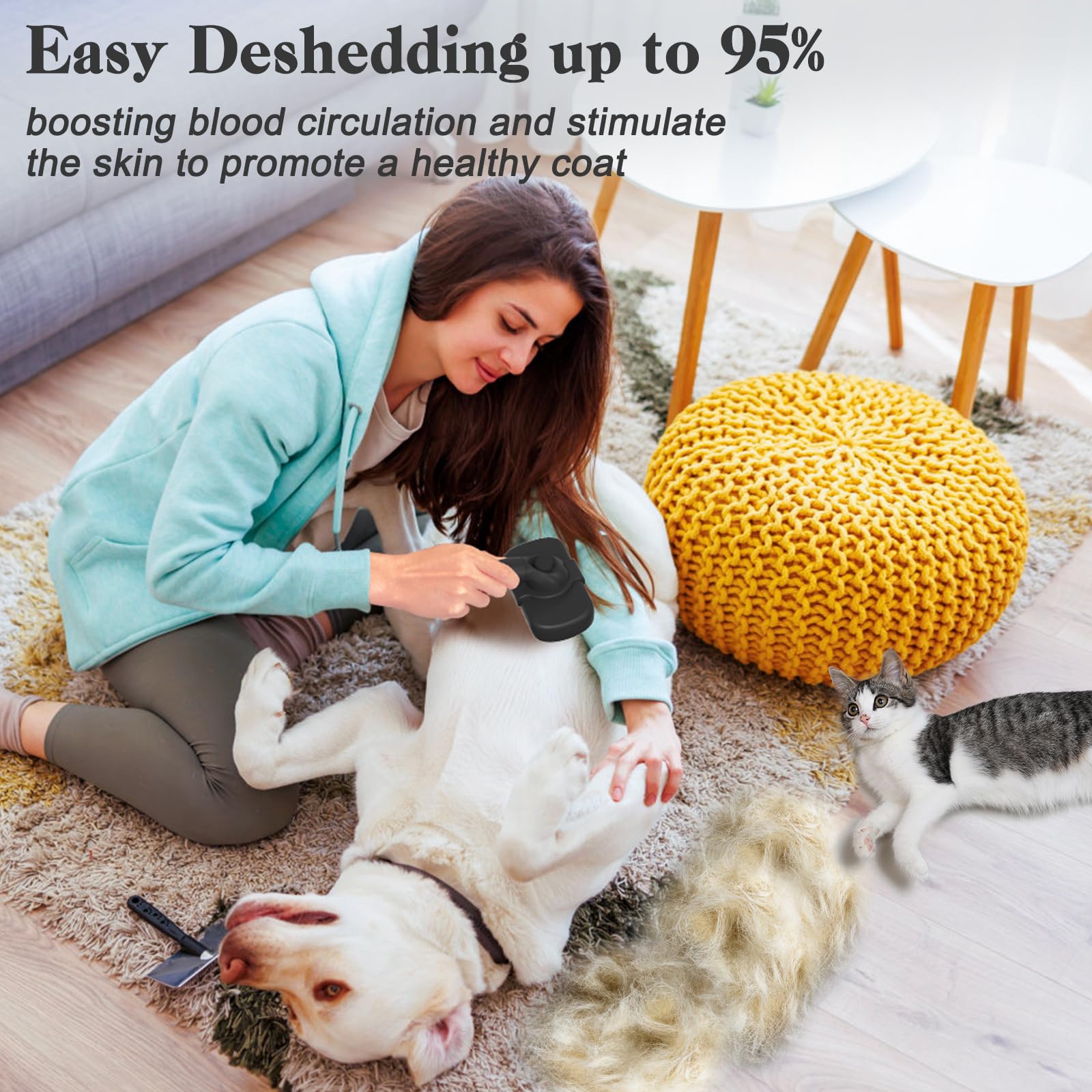 Self Cleaning Shedding Brush