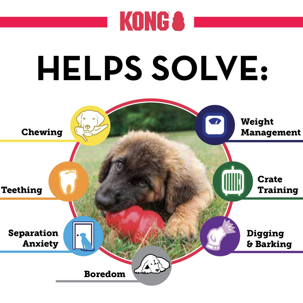 Natural Teething Rubber Chew Toy for Dogs