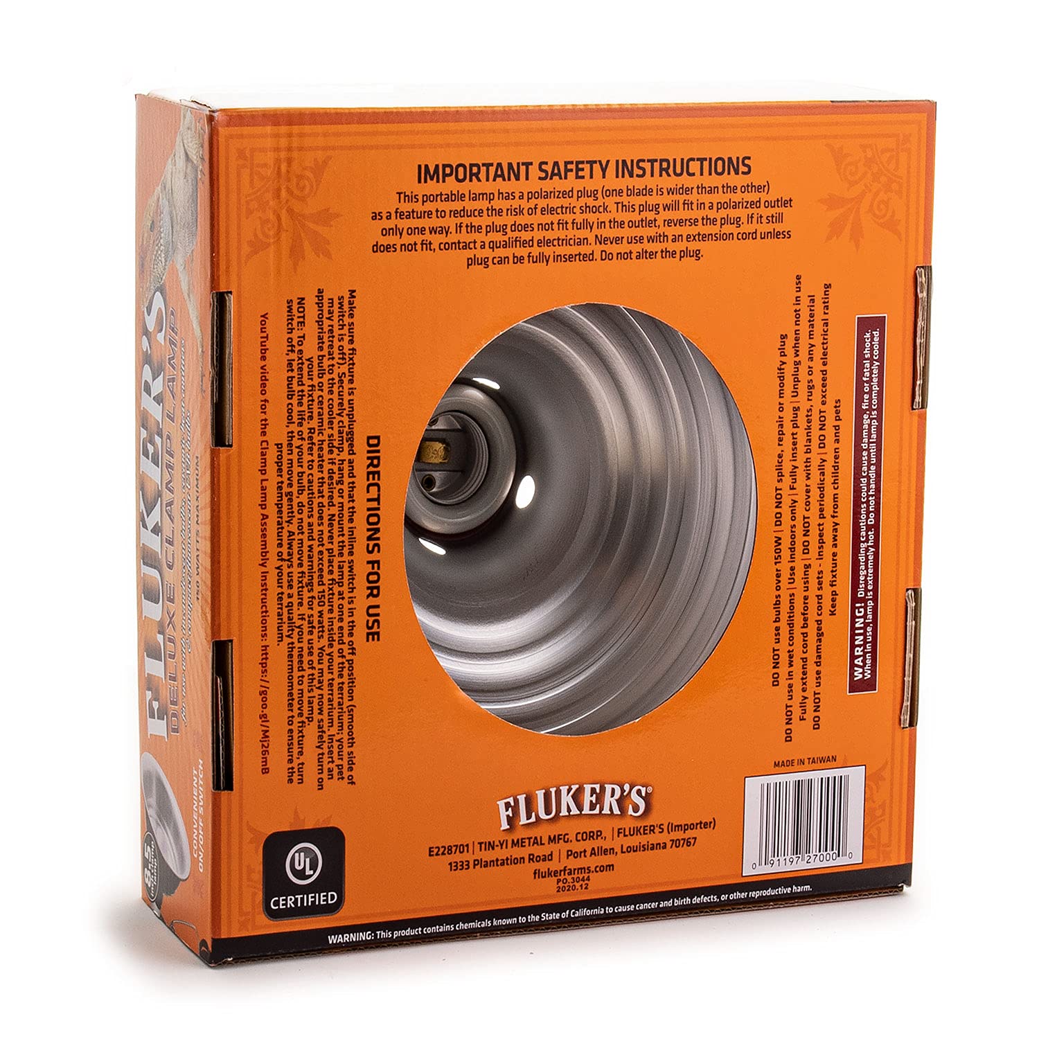 Clamp Lamp, Heavy Duty Clamp Light For Reptile Tanks