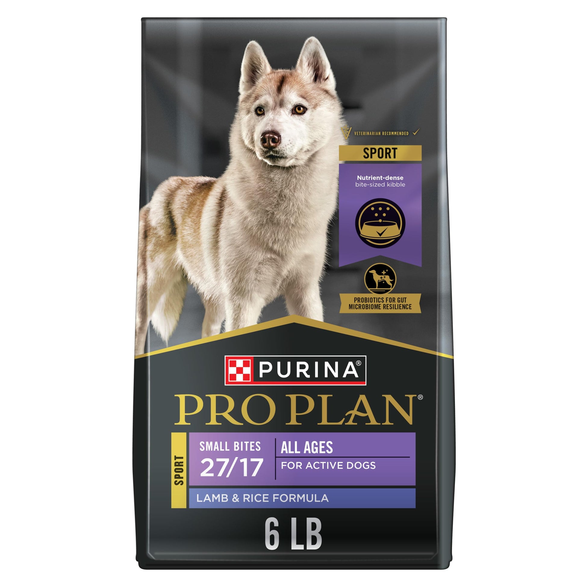 Purina Pro Plan High Protein Dog Food Lamb and Rice Formula - 6 lb. Bag