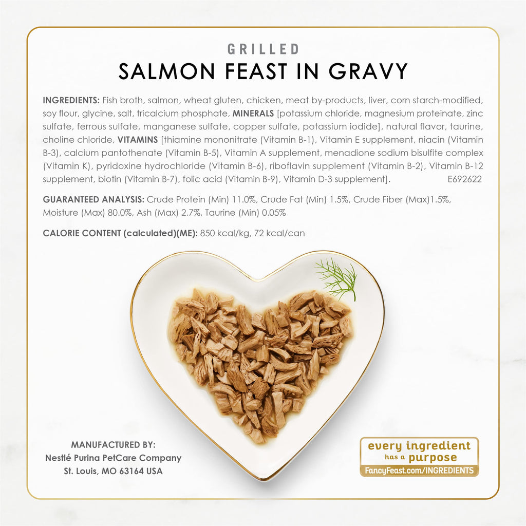 Purina Fancy Feast Grilled Wet Cat Food Seafood Collection