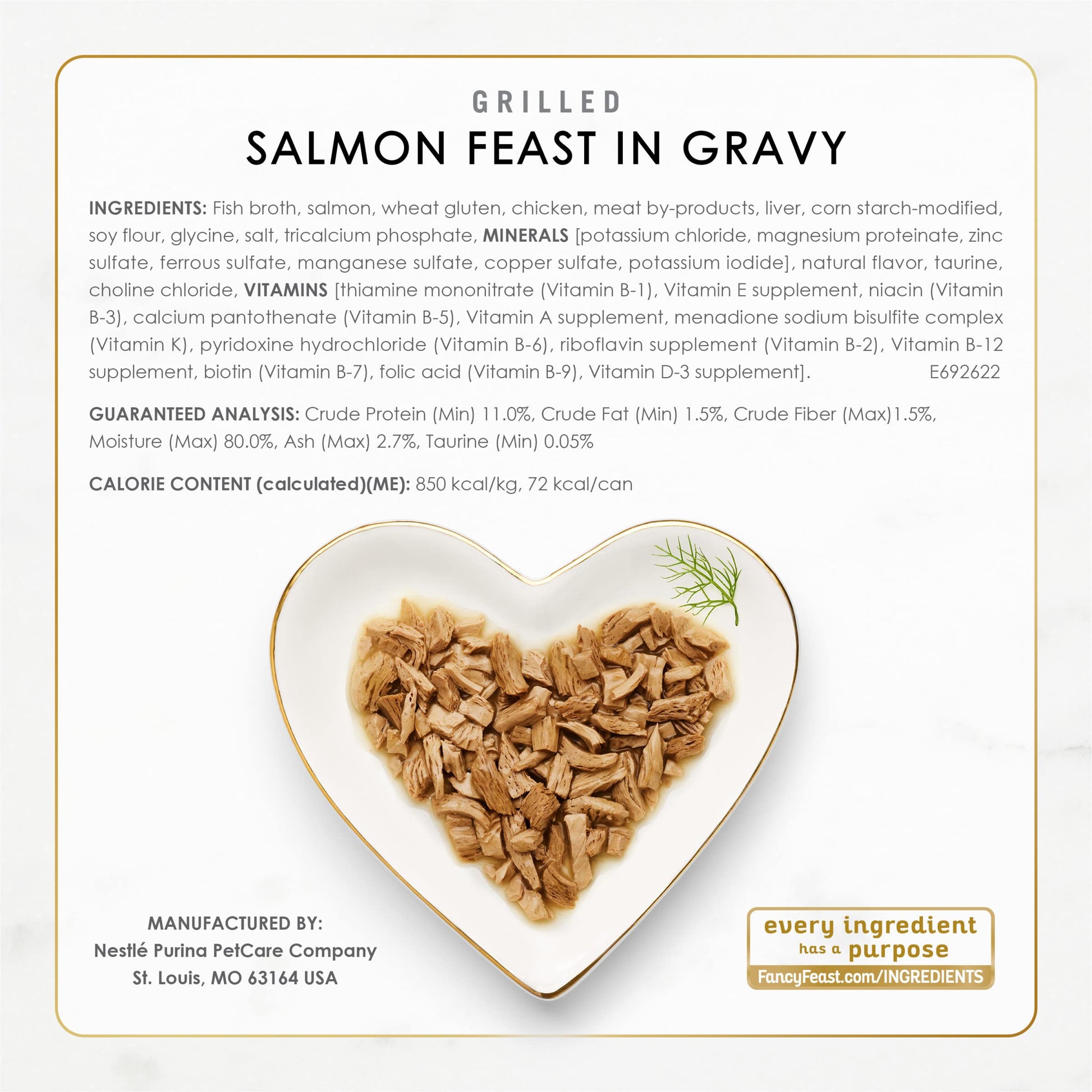 Purina Fancy Feast Grilled Wet Cat Food Seafood Collection