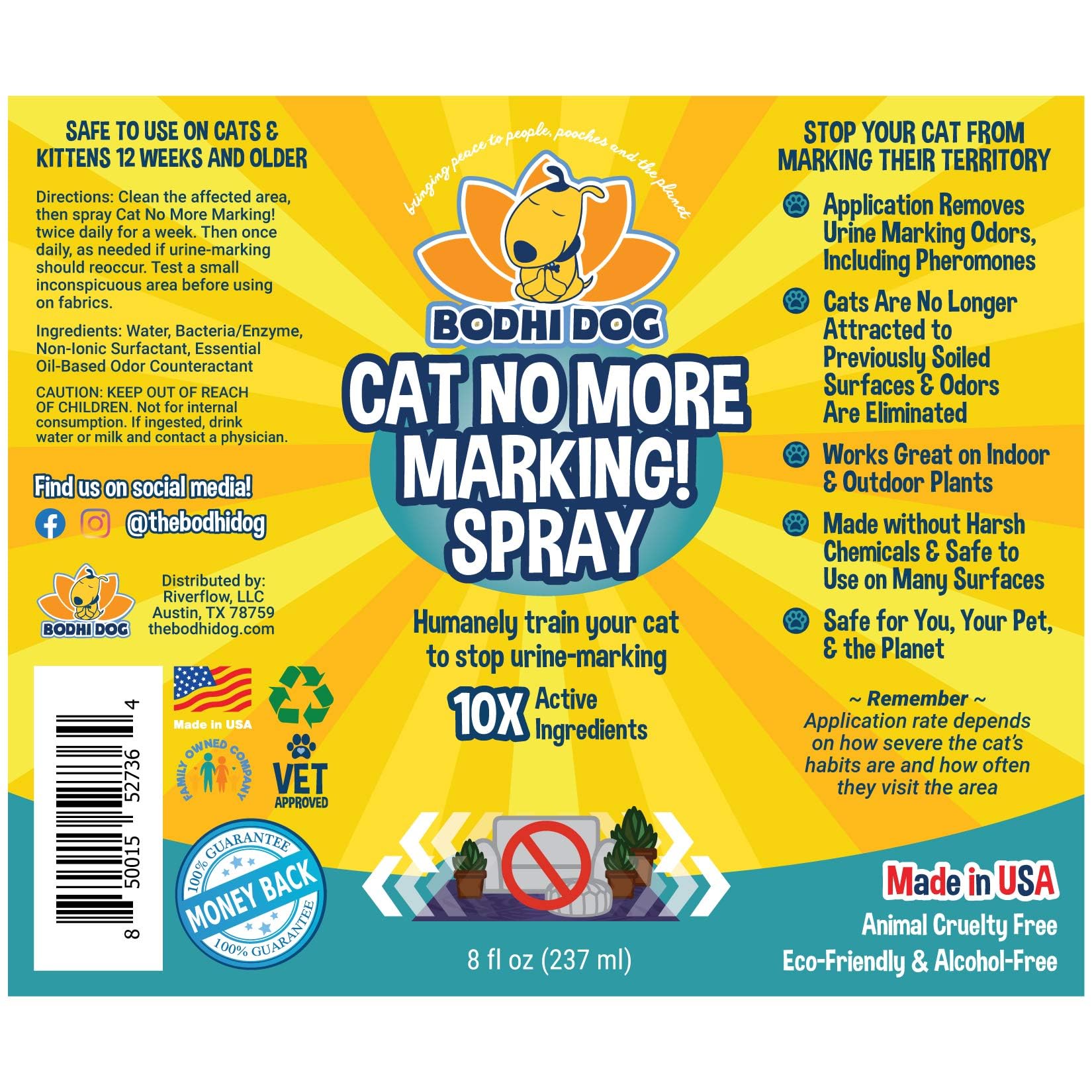 Cat No More Marking! Spray