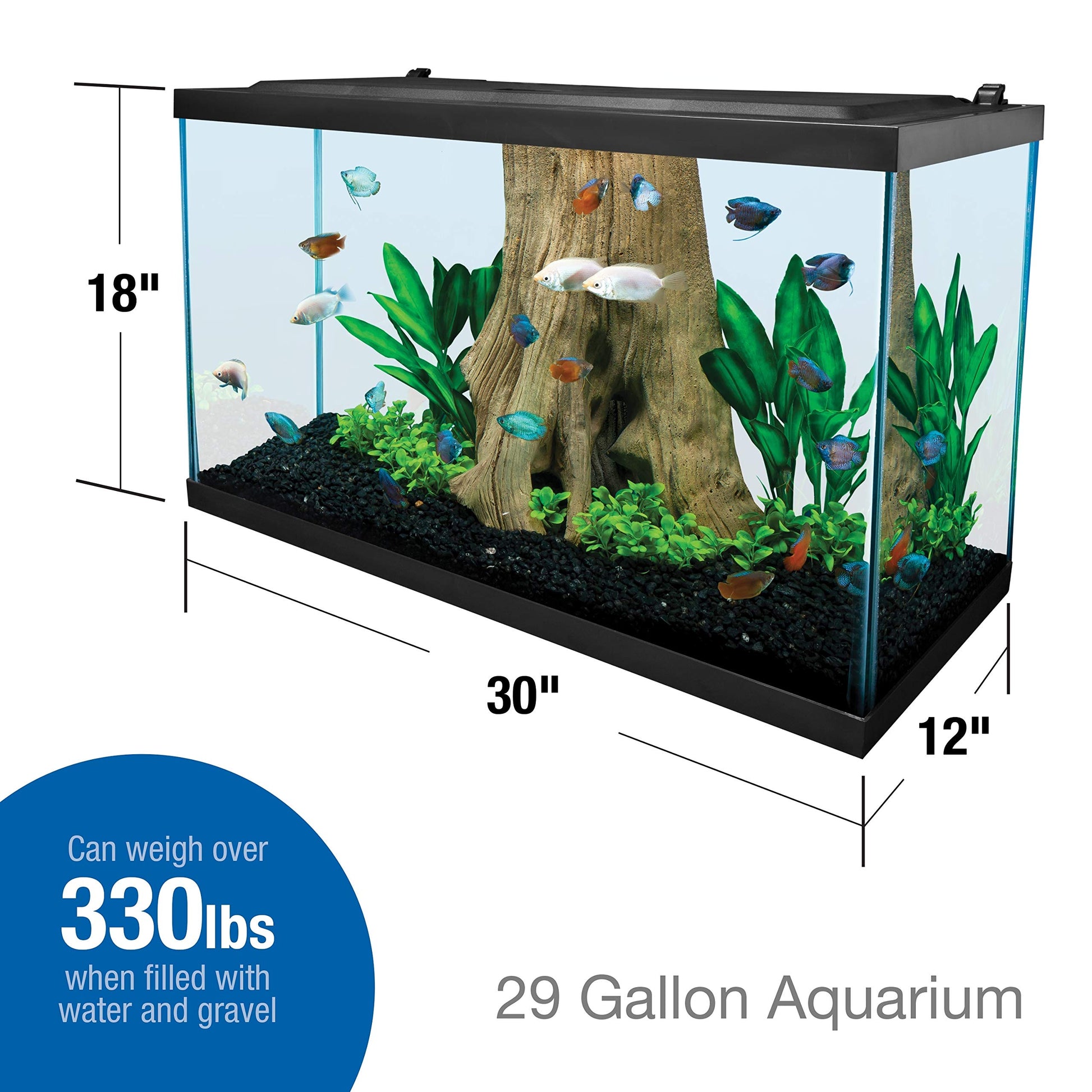 Glass Aquarium 29 Gallons