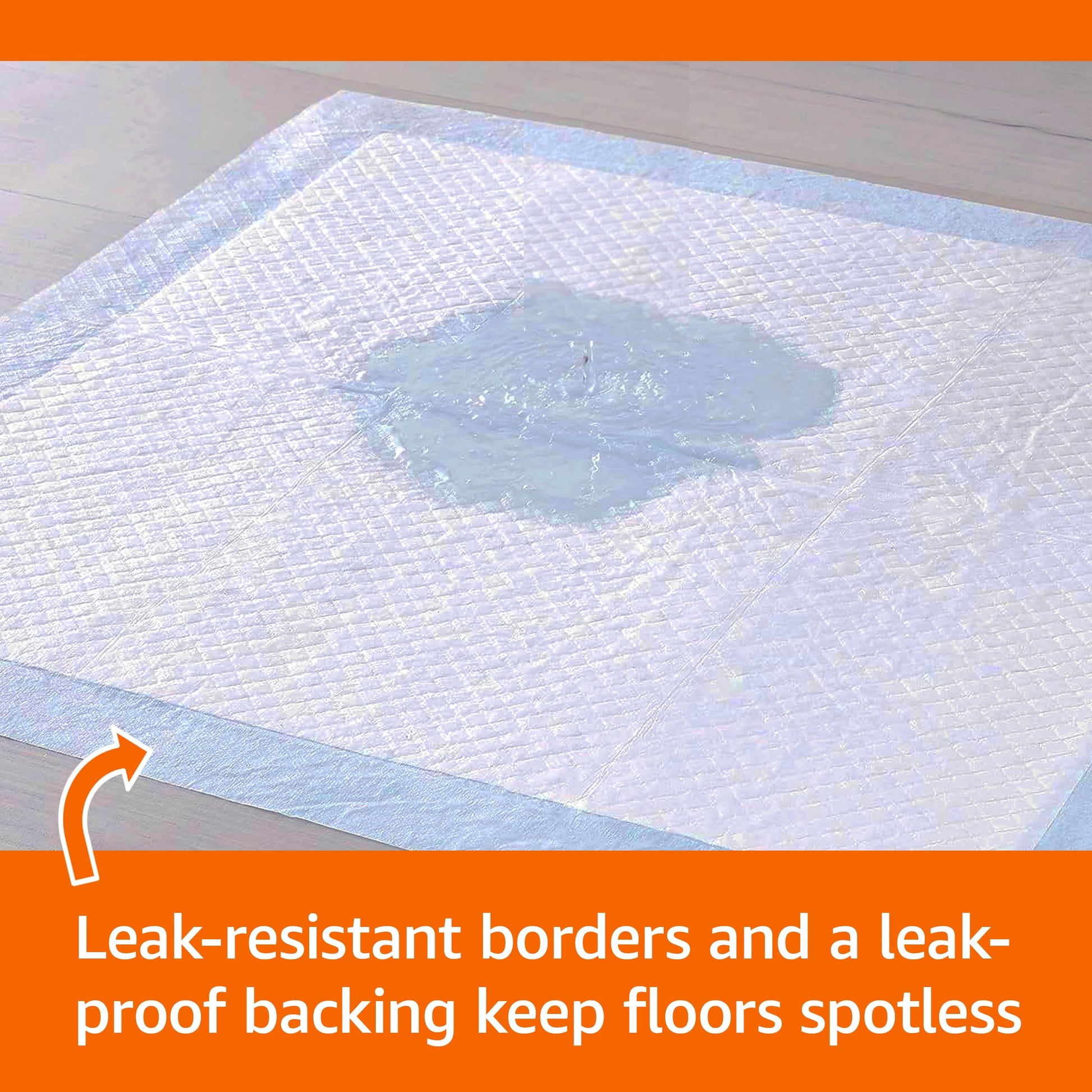 Dog and Puppy Pee Pads, 5-Layer Leak-Proof Super Absorbent
