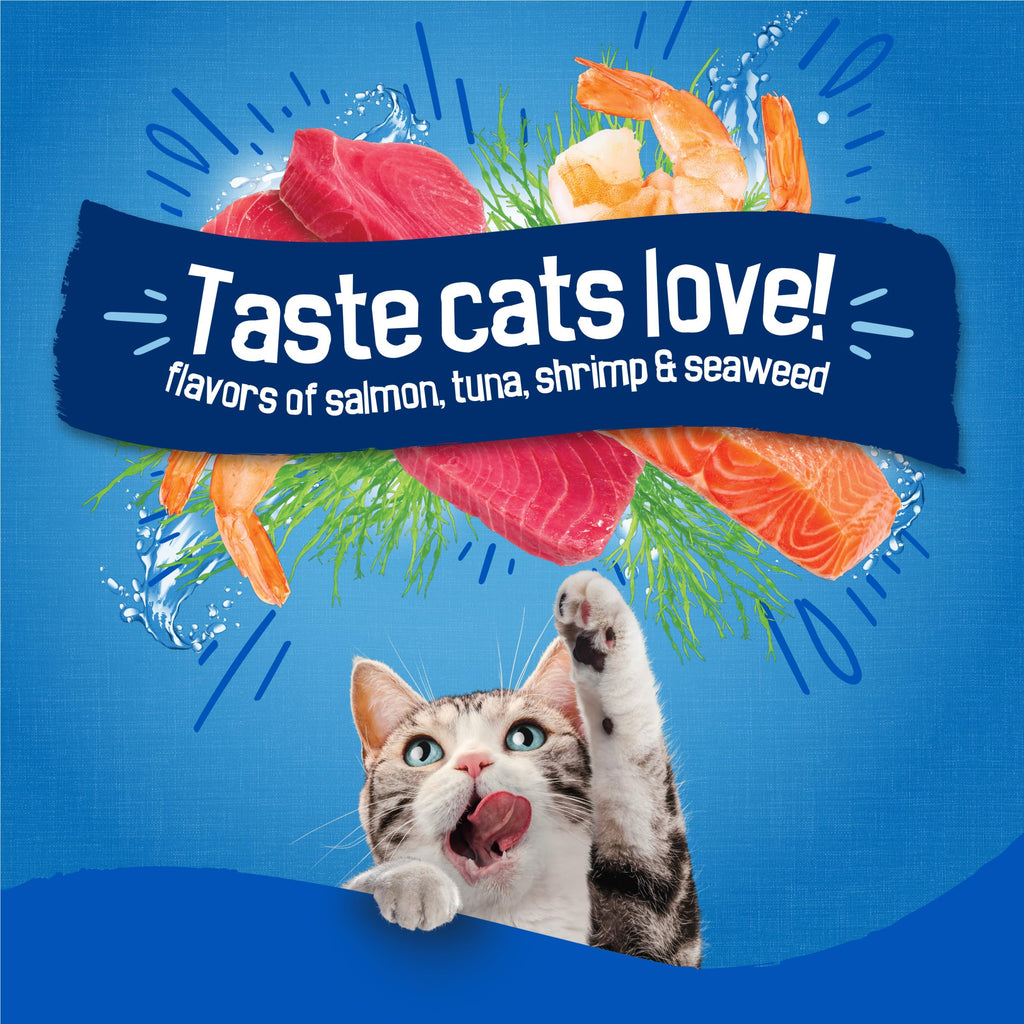 Purina Friskies Dry Cat Food Seafood Sensations 22 lb.
