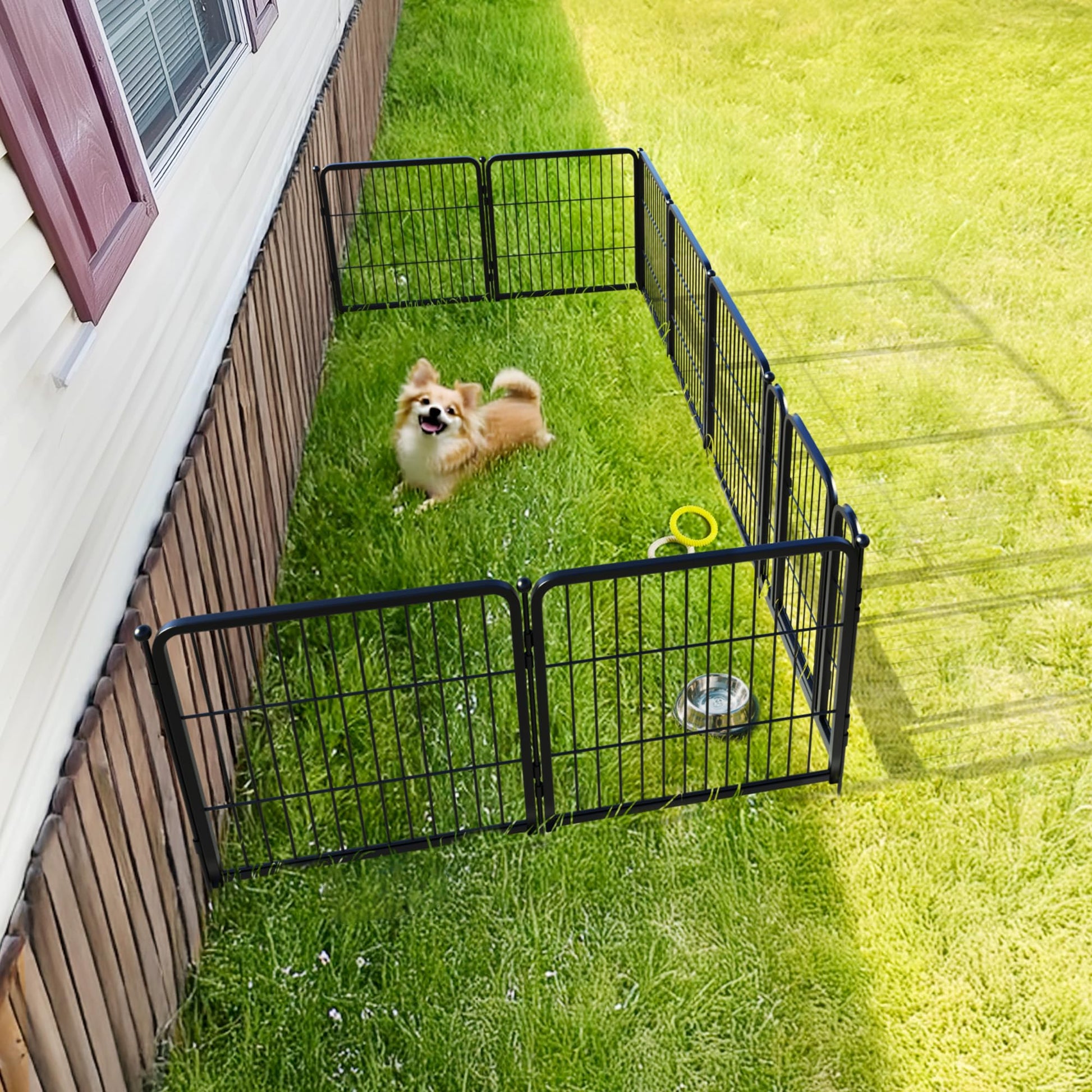 Dog Playpen  24 inch 8 Panels for Small and Puppy Dogs