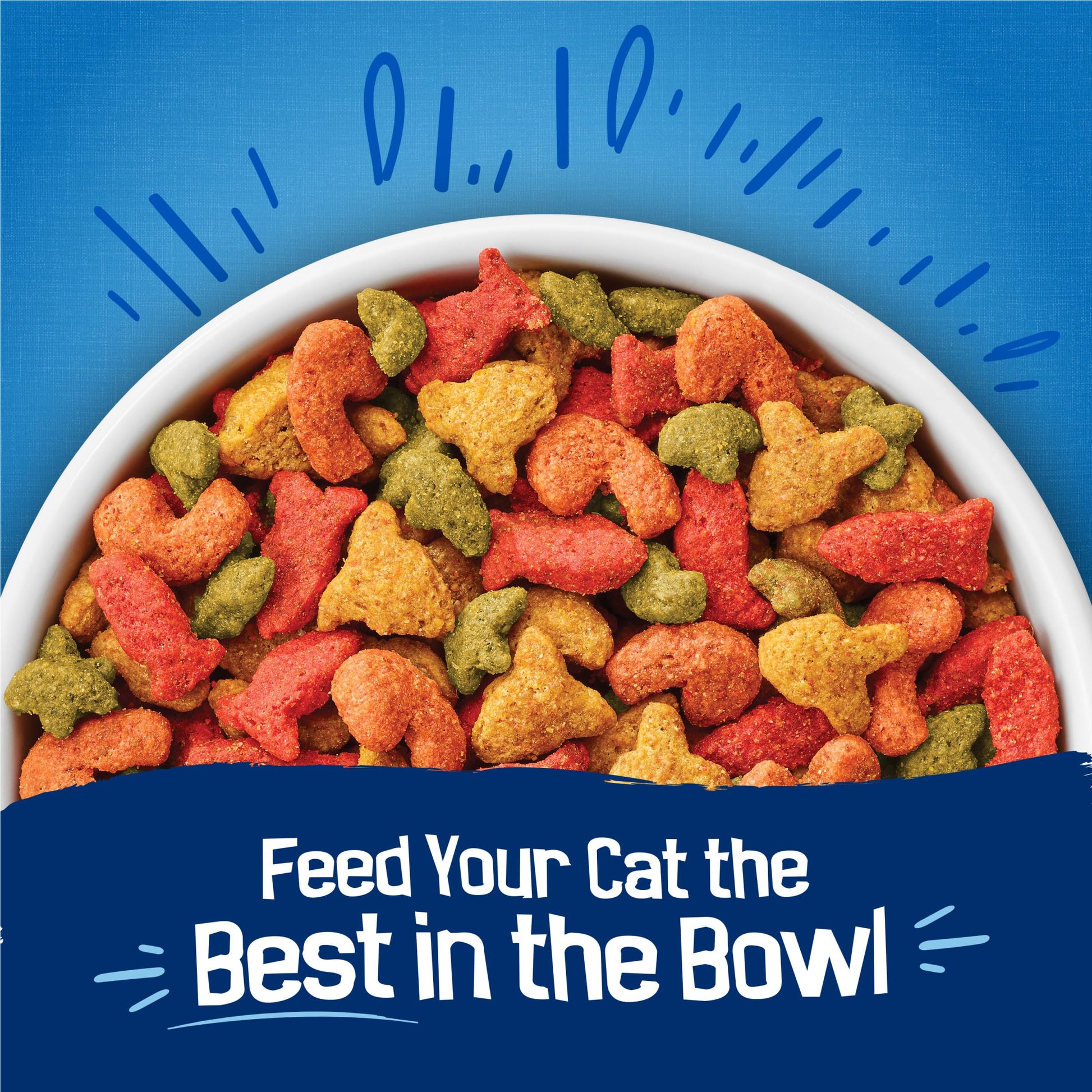 Purina Friskies Dry Cat Food Seafood Sensations 22 lb.