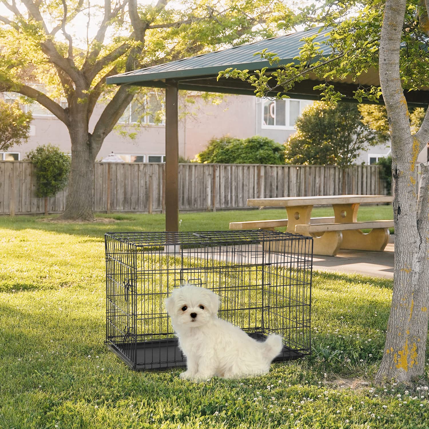 Dog Crate for Small Dogs 24 Inch